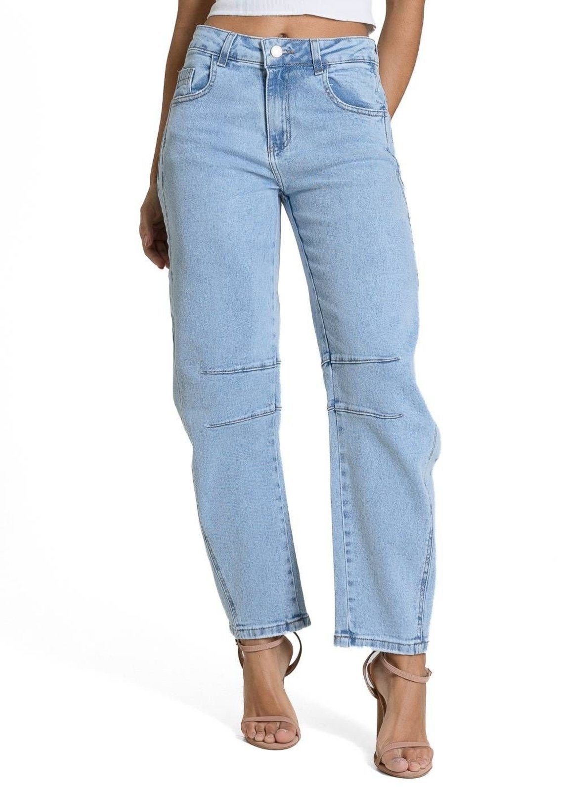 Calça Jeans Sawary Barrel - 283624 - Azul - Sawary