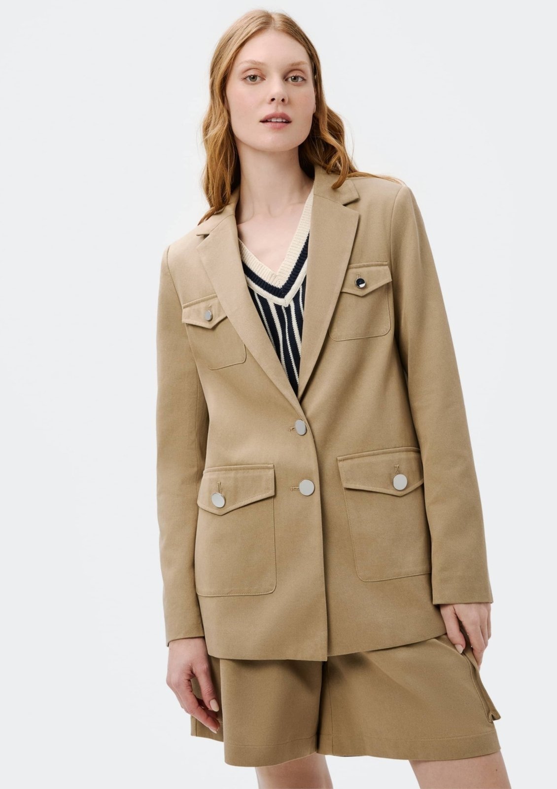 Blazer Feminino Com Bolsos Hering