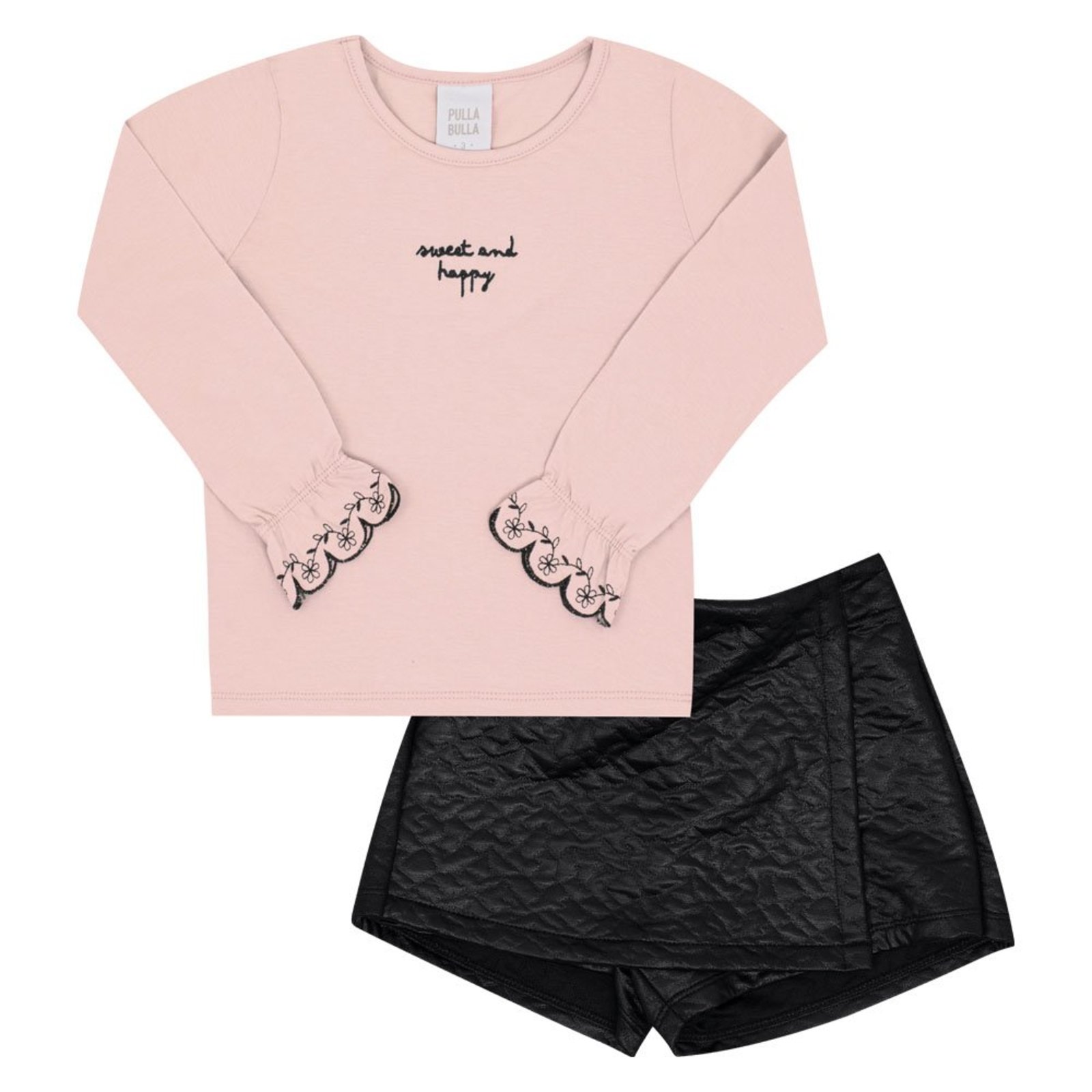 Infantil - Conjunto Primeiros Passos Menina - Rosa - 52722-11
