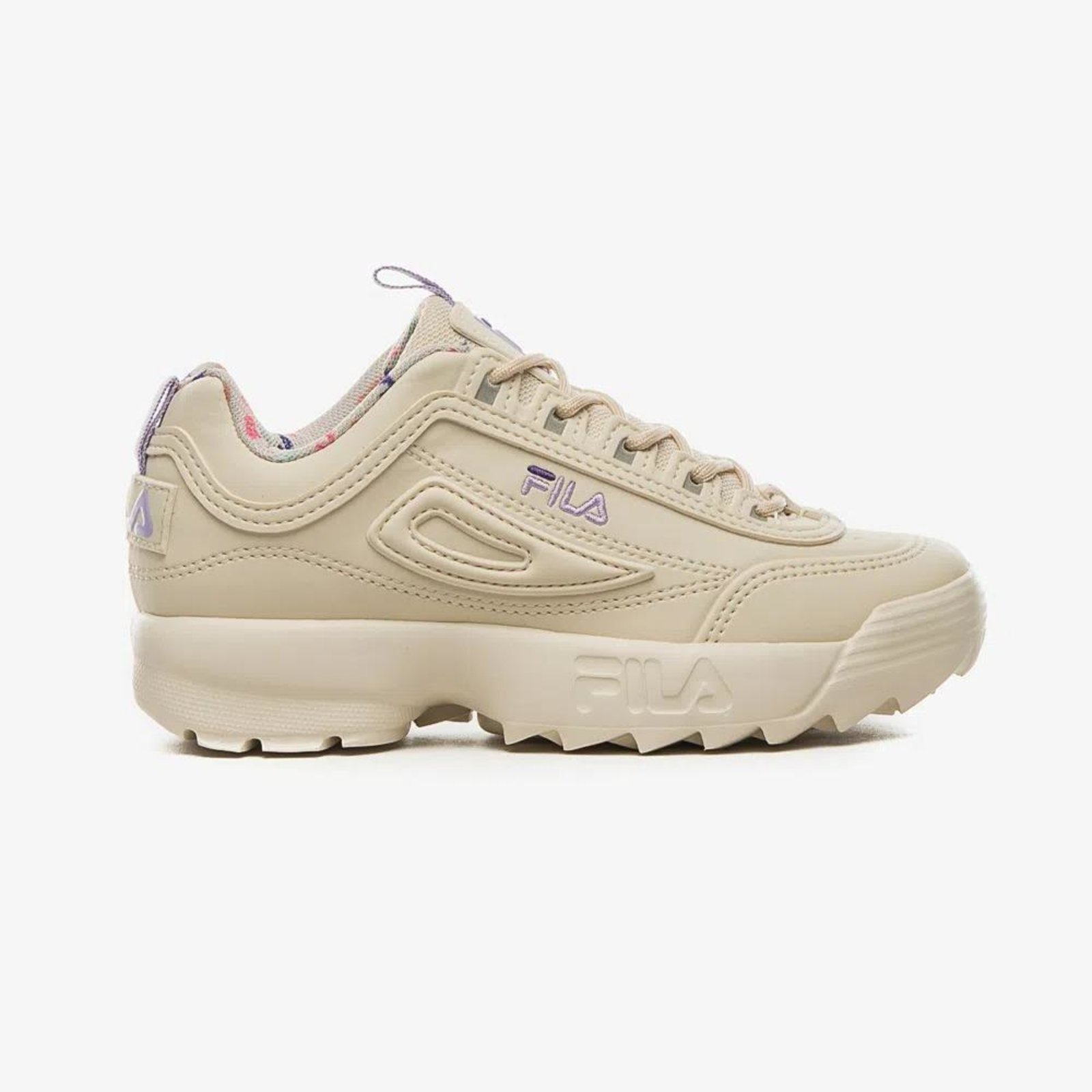 Infantil – Tênis Fila Menina Disruptor 1097468 Bege 35