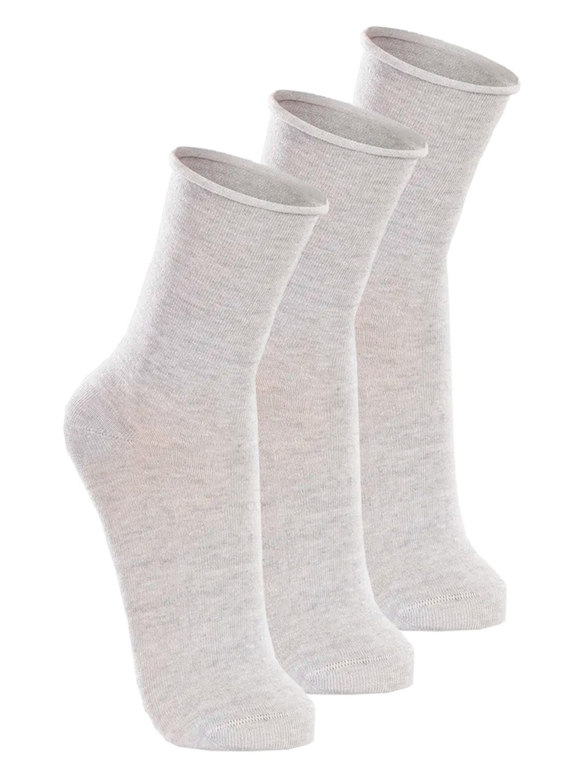 Kit com 3 Pares de Meias sem Punho Casual Lupo 1275-011