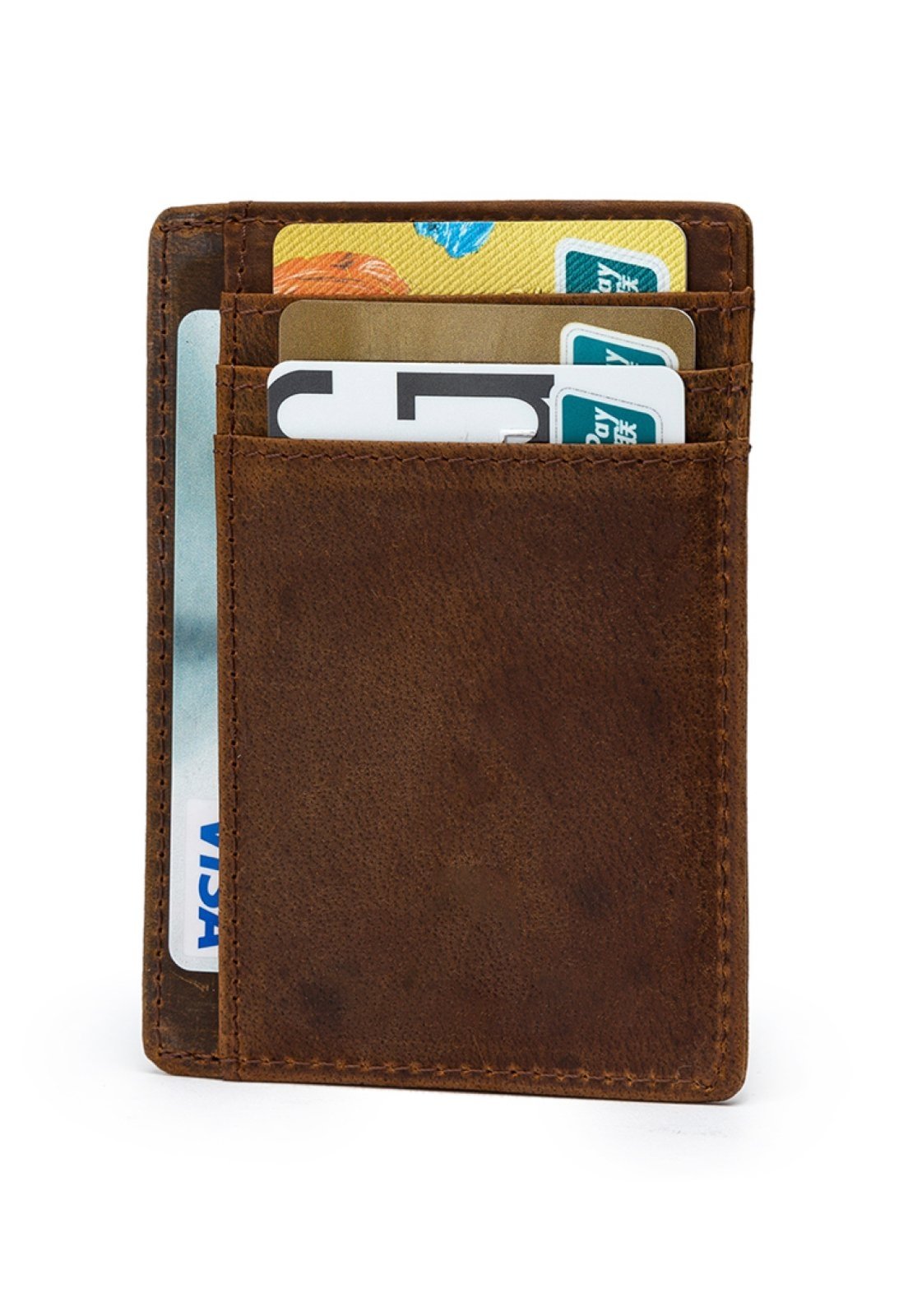 Carteira de Bolso Slim Cartão Masculina Para Cnh Nota