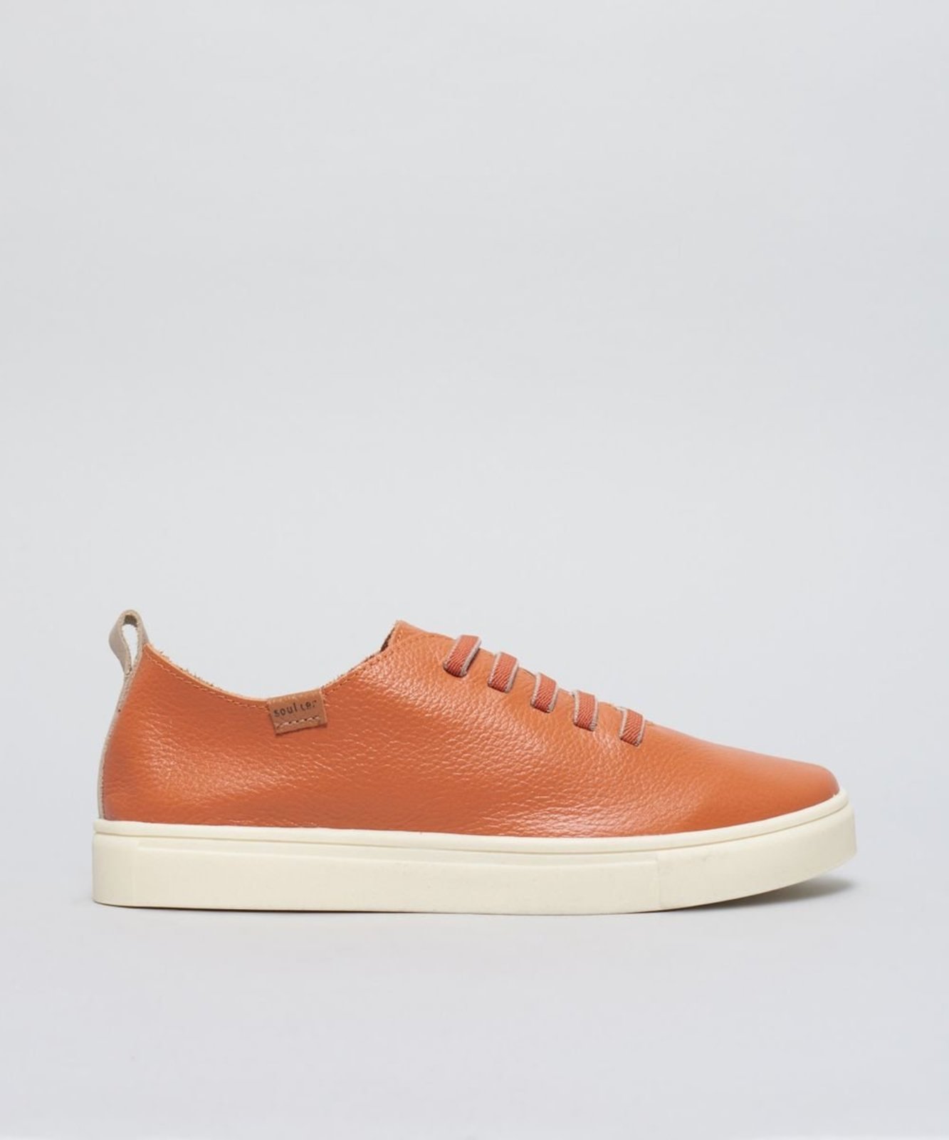 Tenis Couro Elastico Bicolor - Papaya 38 - papaya