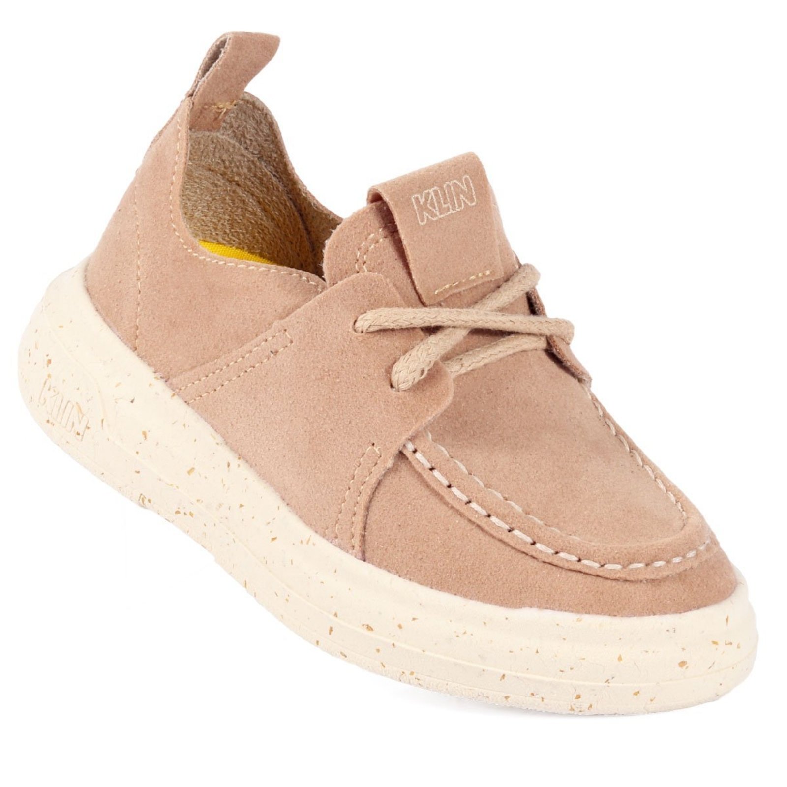Infantil - Tênis Mocassim Masculino Klin Capri Mini Bege
