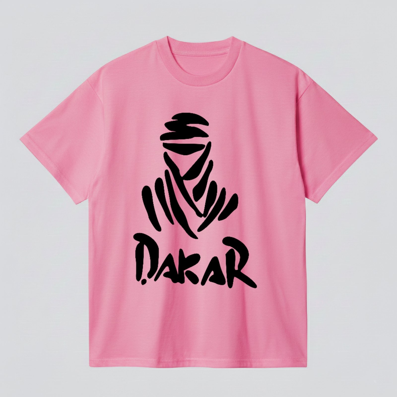Camiseta Básica Dakar Off Road Style Unissex Rosa
