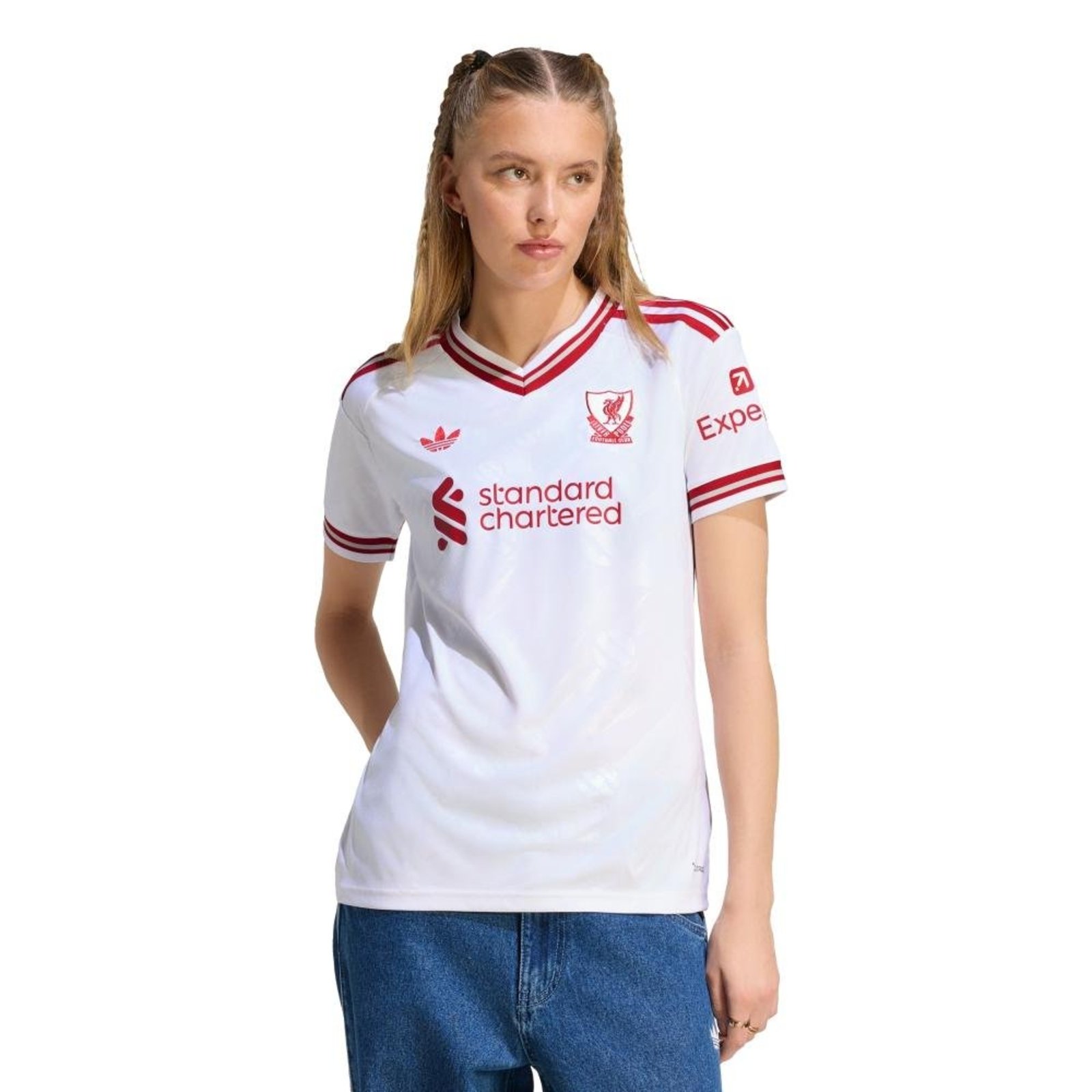 Camisa II Liverpool FC 26/27 adidas Performance Branco