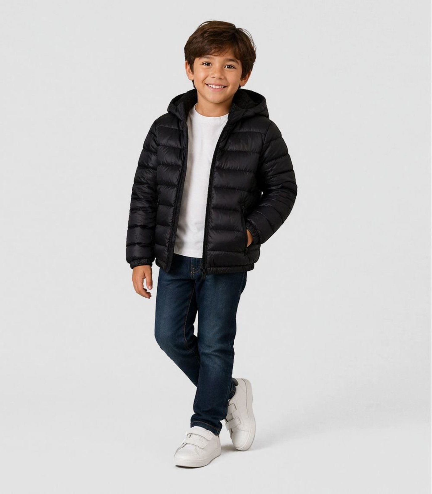 Jaqueta Menino Peluciado Sea Surf Preto