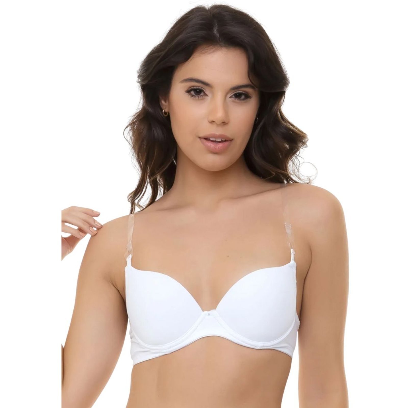Sutiã Bojo Push-Up Alças Trocáveis Silicone Bruvi
