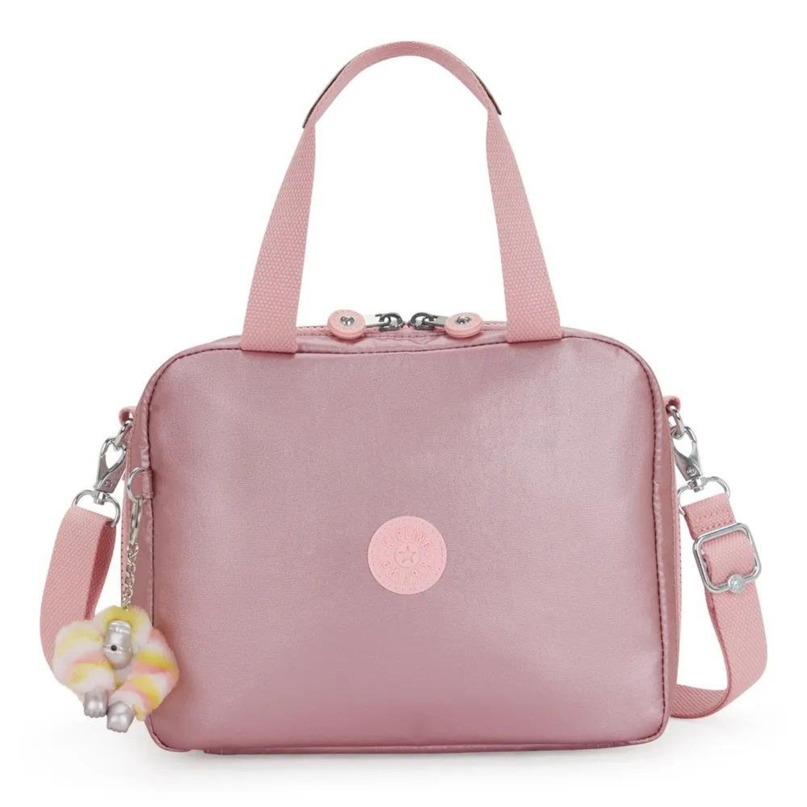 Infantil - Lancheira Kipling Miyo Bronze Pink Met