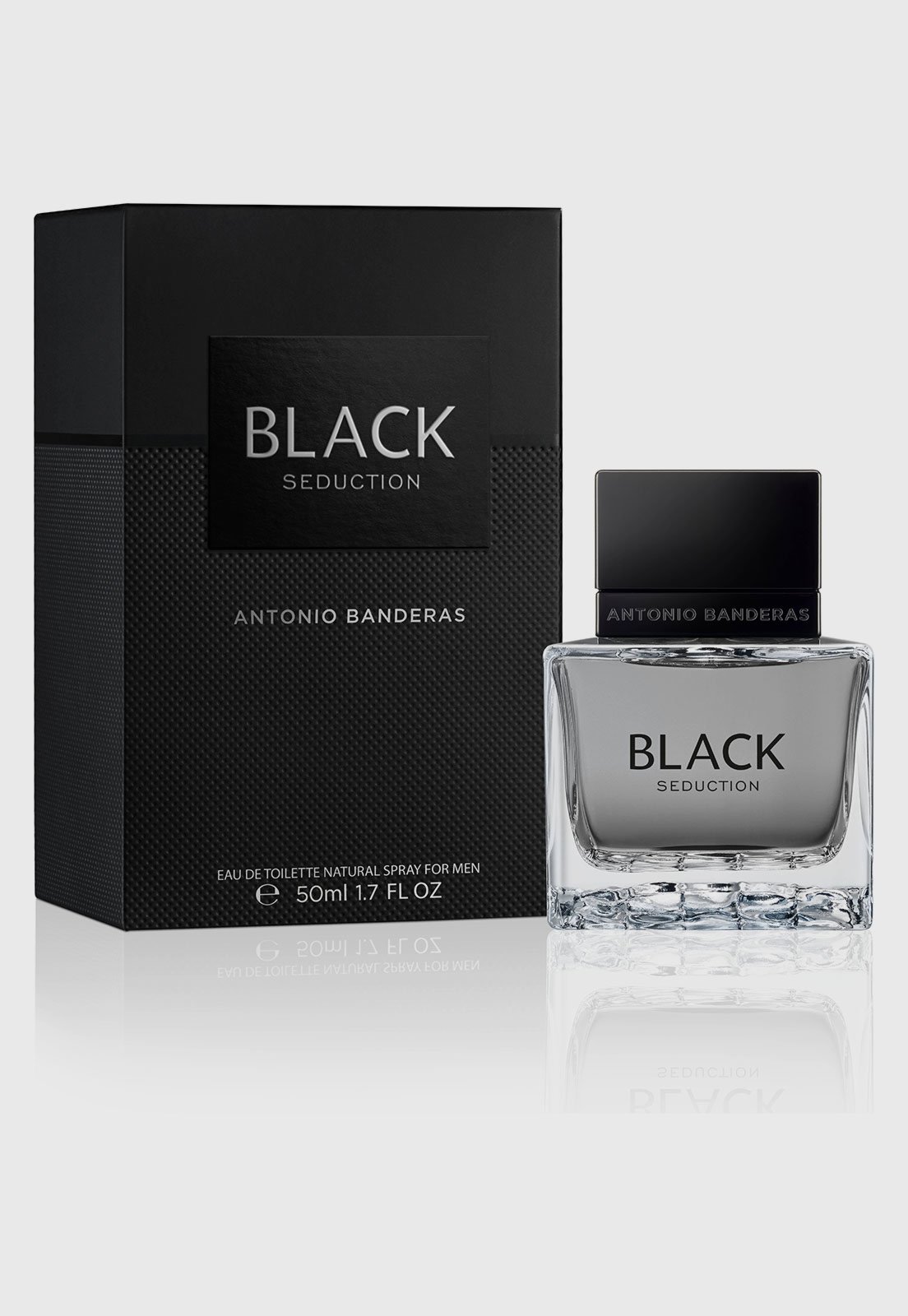 Perfume 50ml Seduction In Black Eau de Toilette Antonio Banderas Masculino