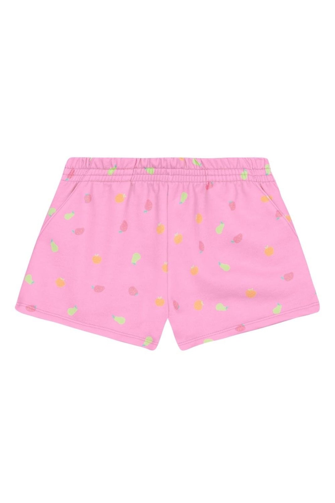Infantil - Shorts menina em moletinho Brandili