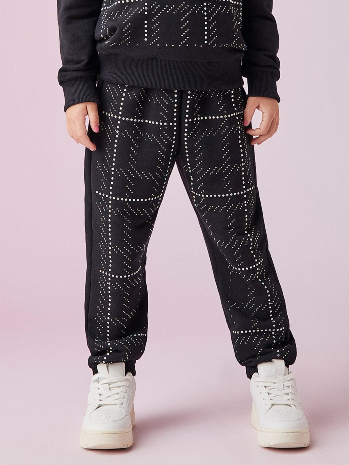 Infantil - Calça de Moletom com Strass