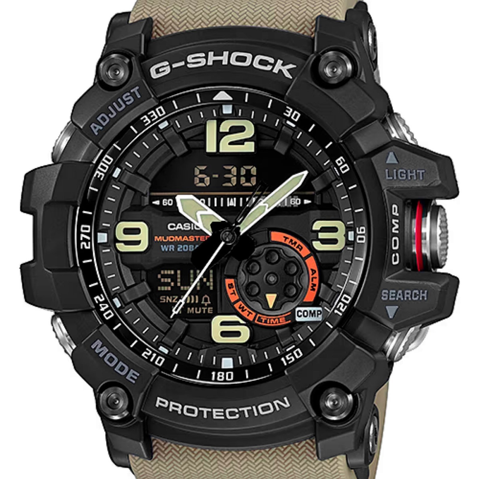 Vista 2 Relógio Casio G-Shock Digital Analógico GG-1000-1A5DR bege Casio bege