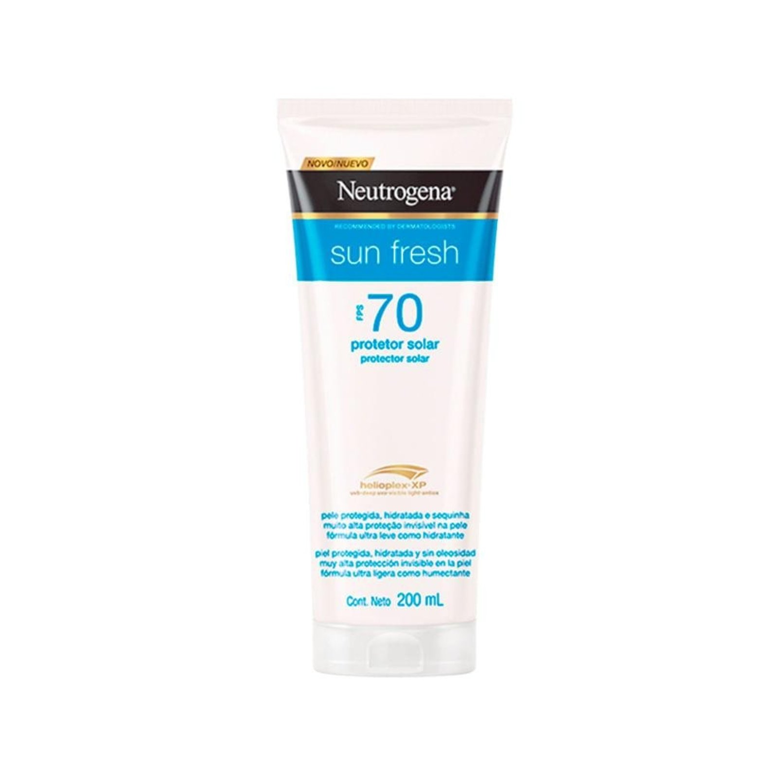 Neutrogena Sun Fresh Protetor Solar Corporal Fps 70 200ml