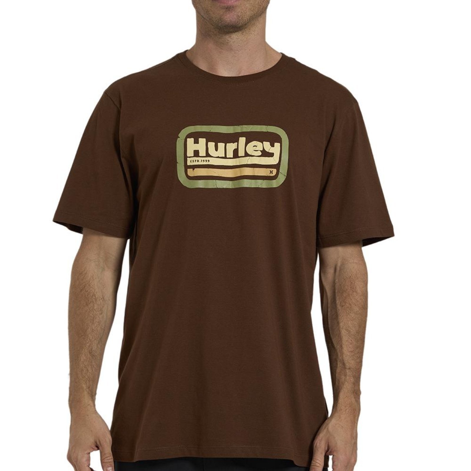 Camiseta Hurley Desert WT26 Masculina Marrom