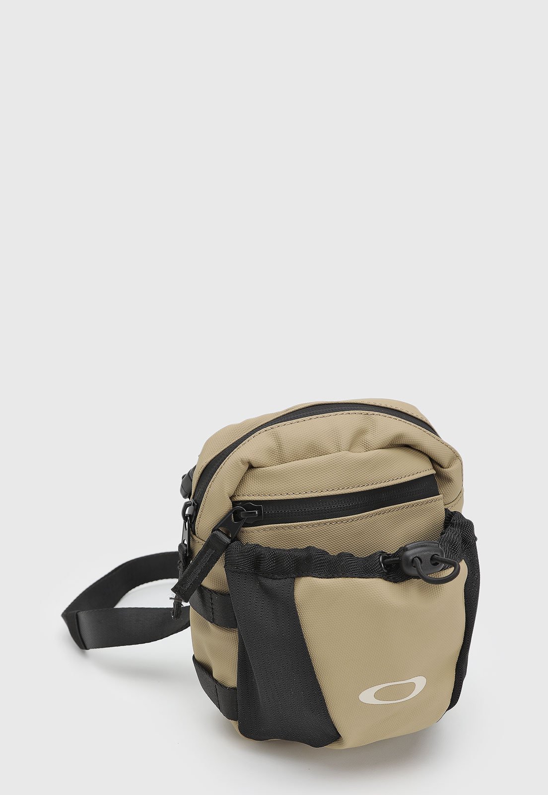 Vista 2 Bolsa Unissex Oakley Rover Crossbody Cáqui e Preta bege Oakley bege
