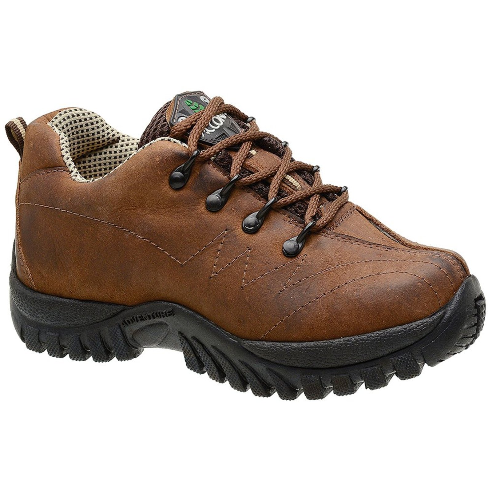 Infantil - Coturno Adventure Accona Em Couro Floater Manchado 8000LM-INF