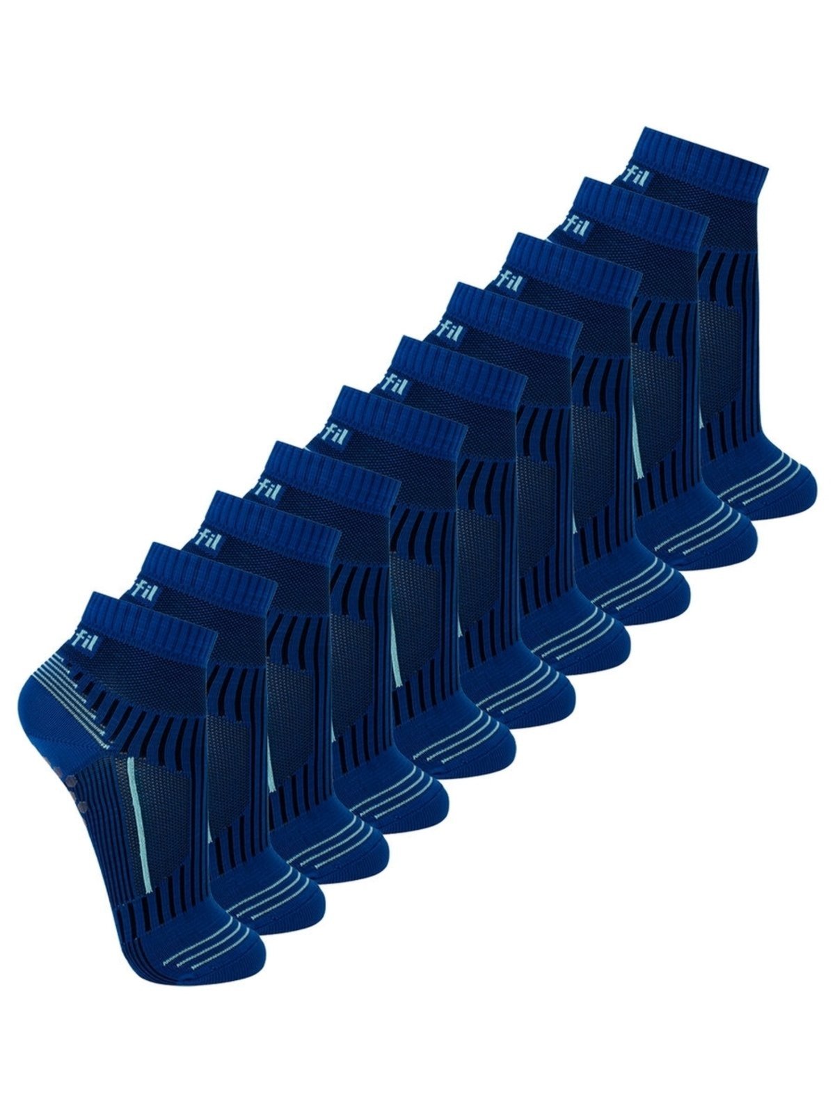 Kit com 10 Meias Hidroginástica Trifil 6037 Azul