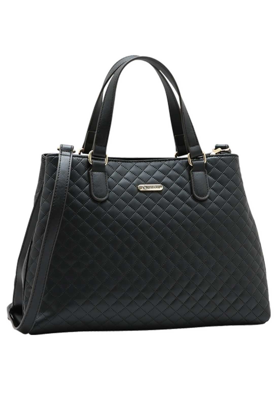 Bolsa Feminina Chenson Mão Matelasse Pontilhado 3485921 Preto