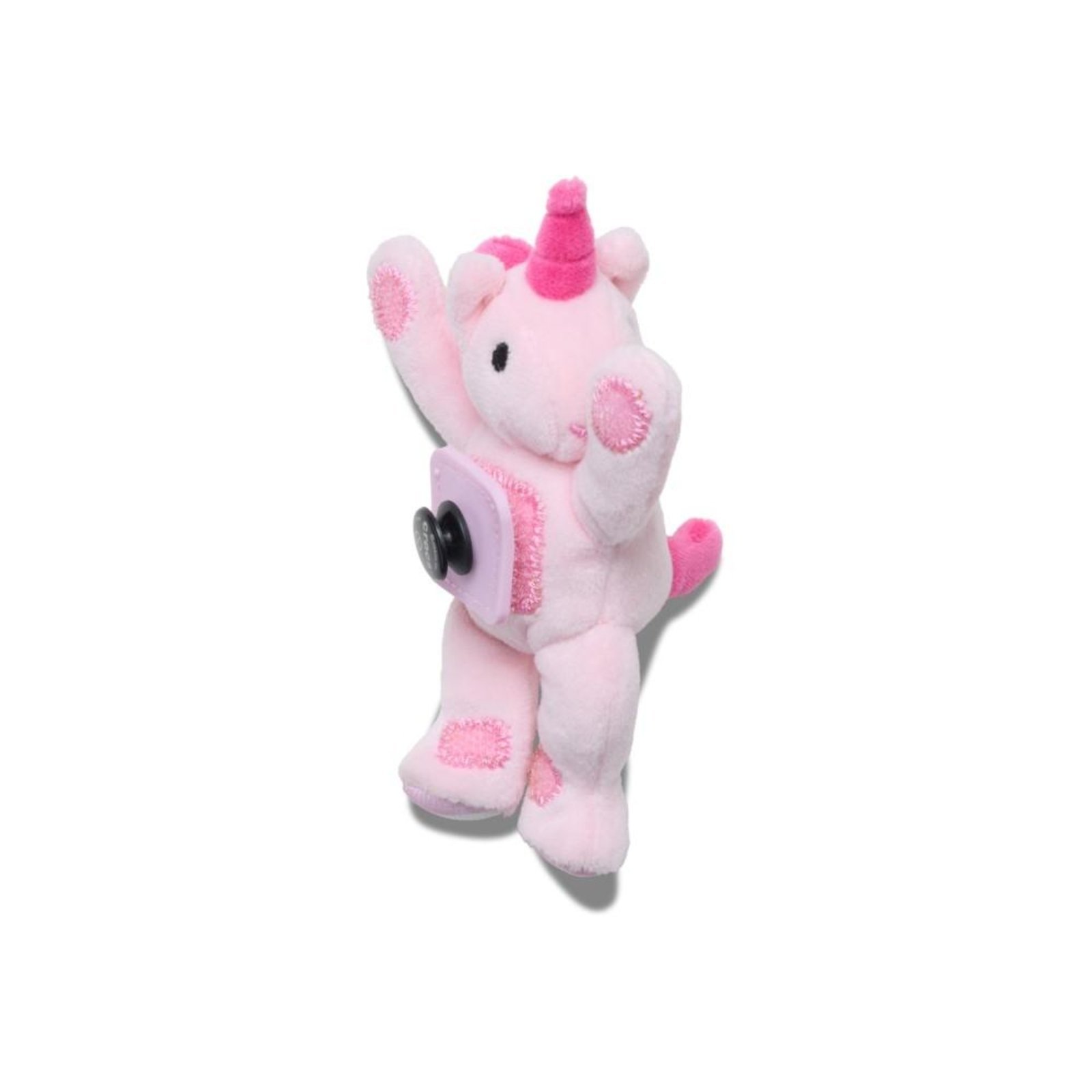 Vista 2 Infantil - Jibbitz™ Unicórnio Huggitz Crocs branco
