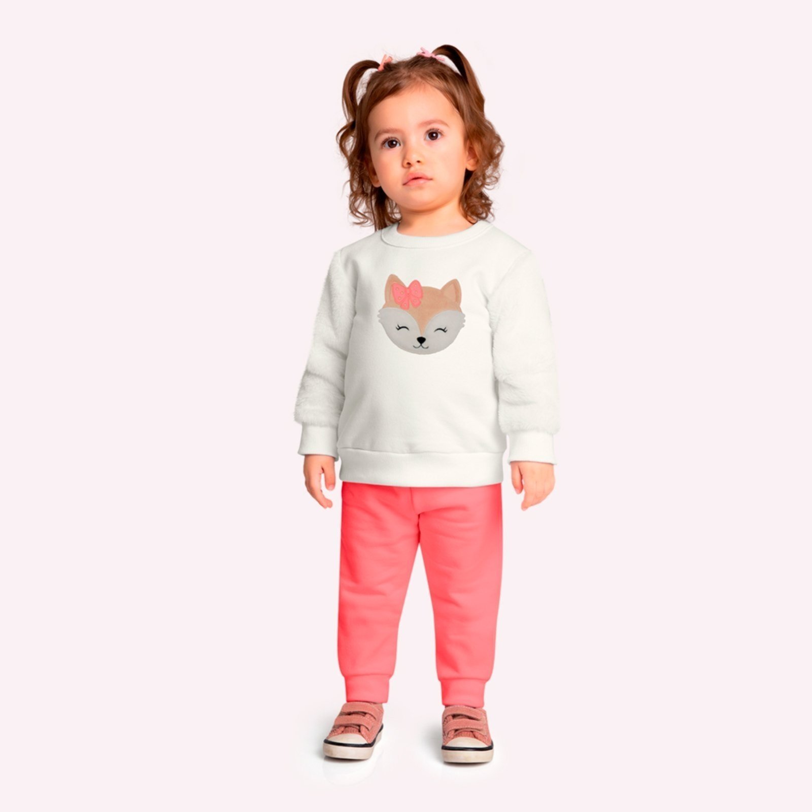Infantil - Conjunto menina com Pelinhos Kyly