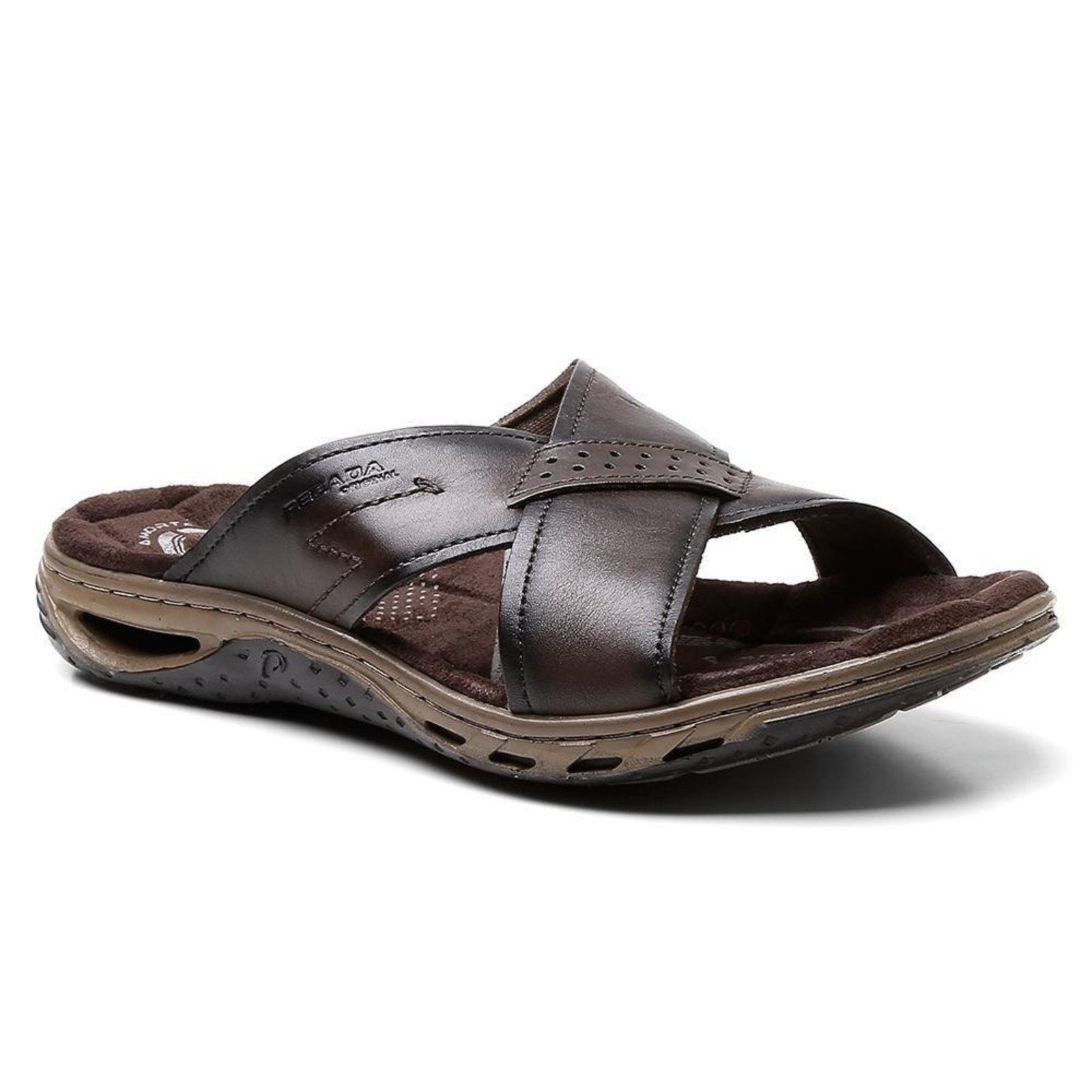 Sandália Masculina Pegada Casual Tiras Cruzadas