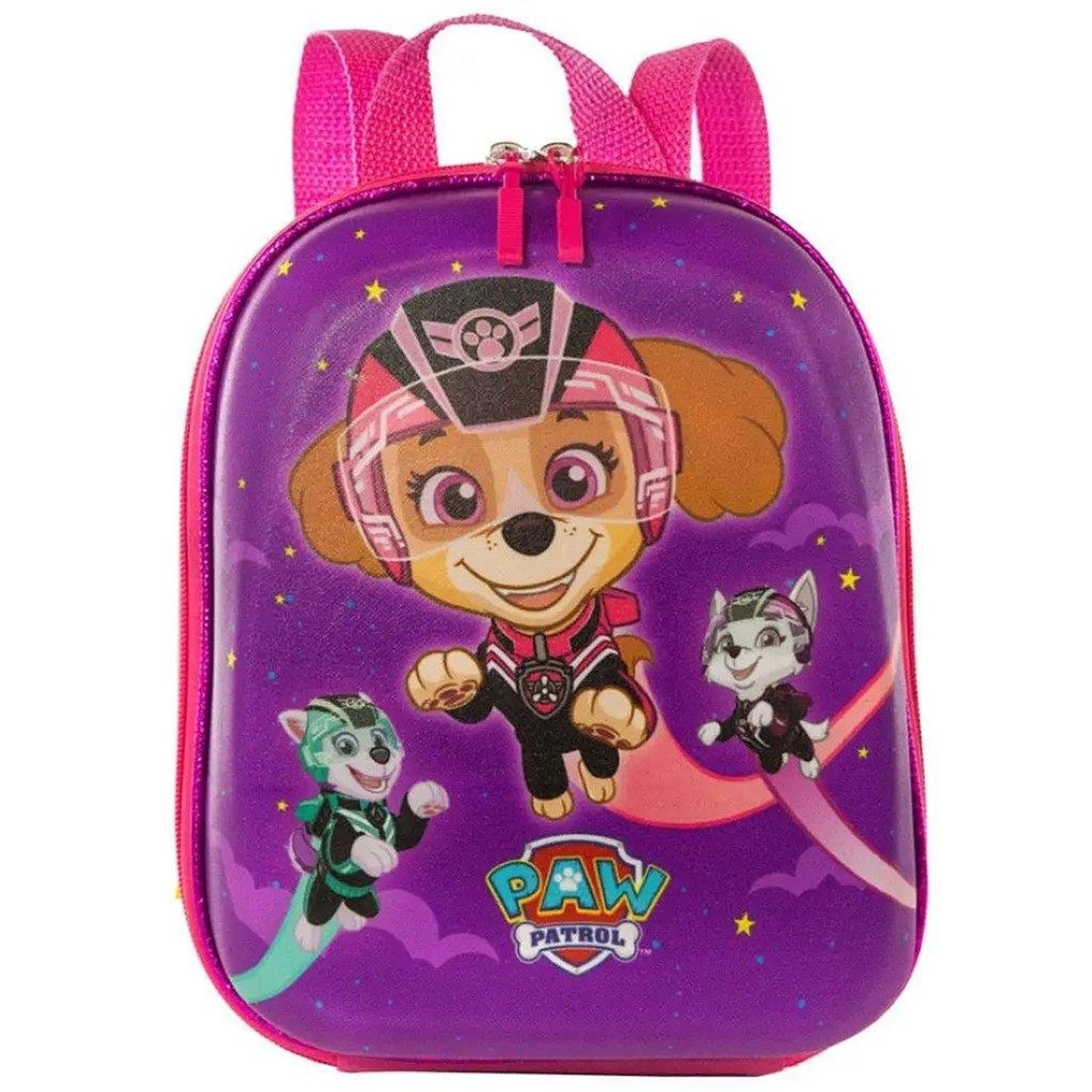 Infantil - Mochila MaxToy Escolar Patrulha Canina Skye Jet