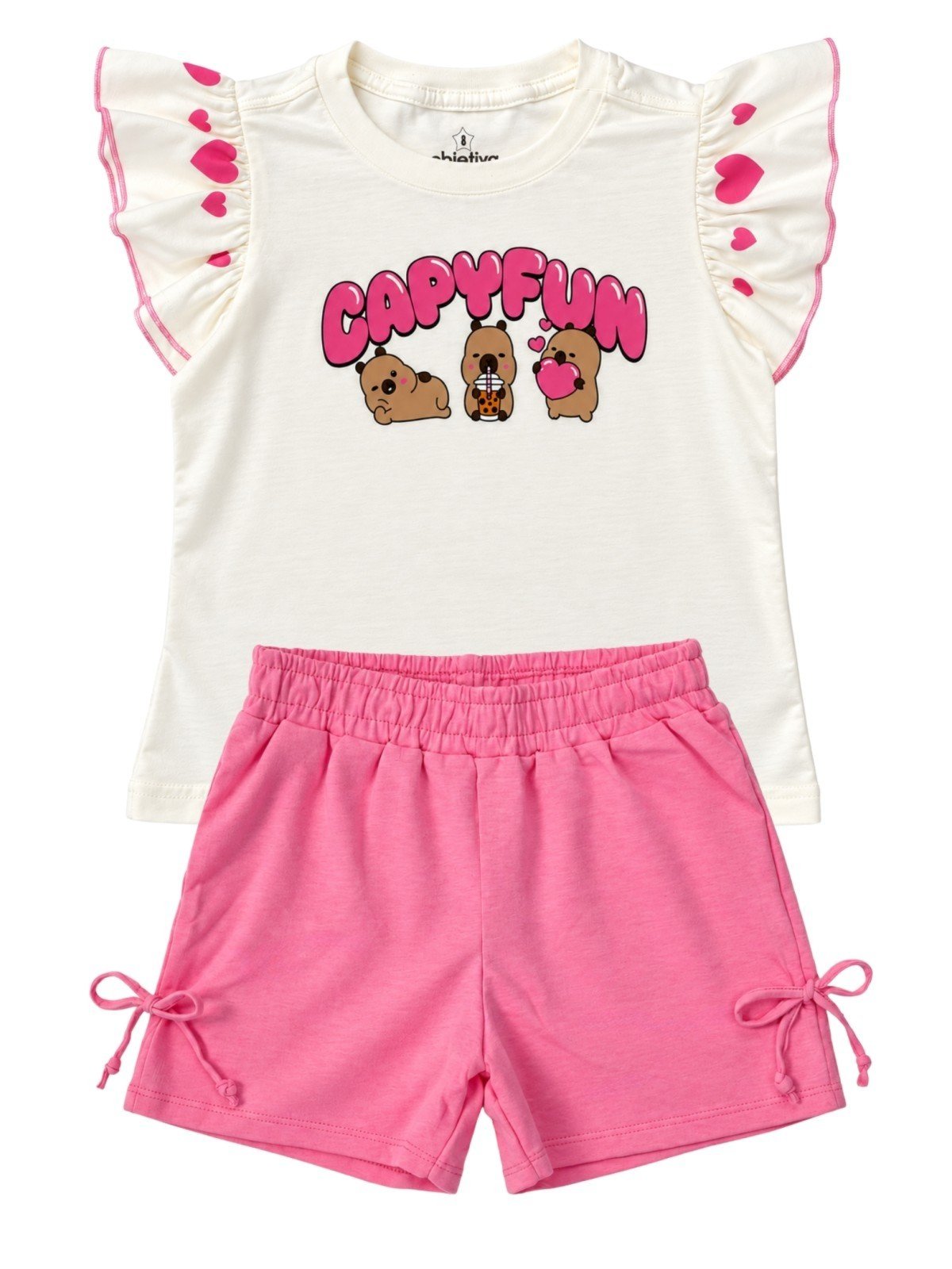 Infantil - Conjunto Platinum Capivara branca