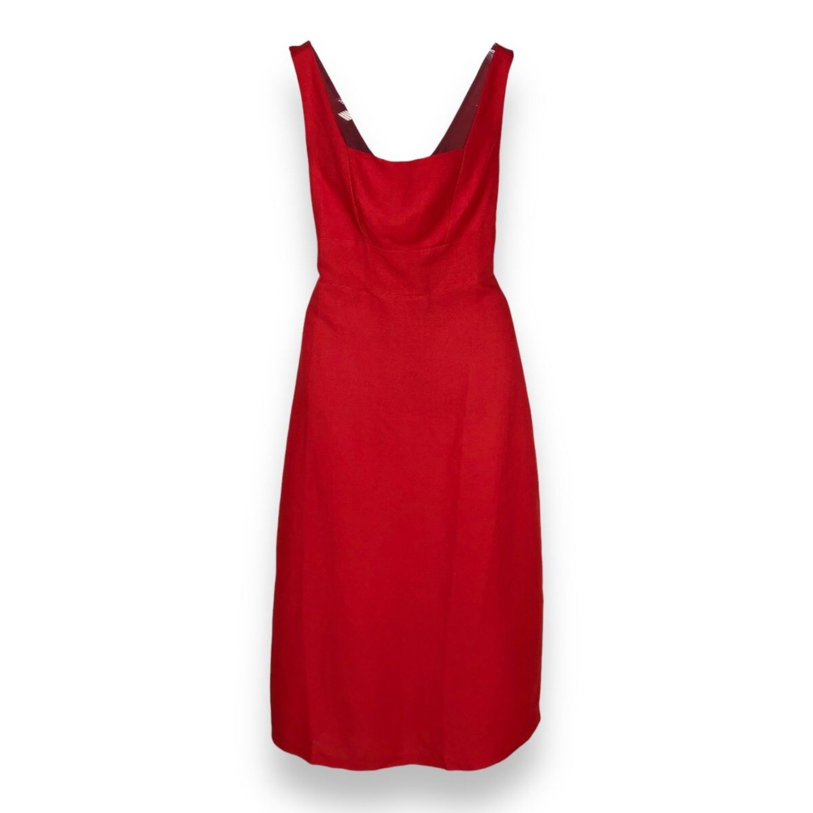 Vestido Linho Triton Vermelho