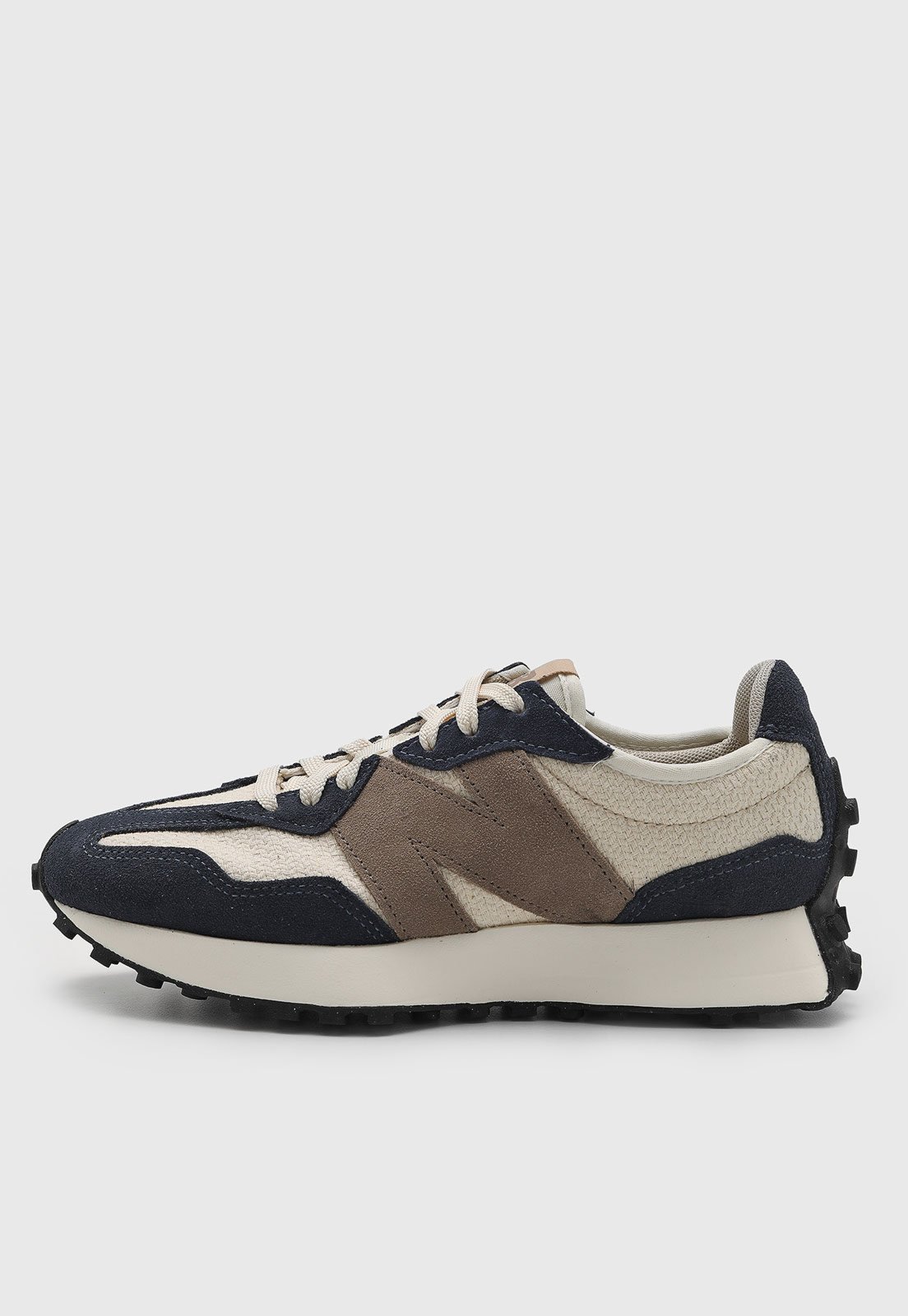 Vista 2 Tênis Unissex New Balance 327v1 azul marinho New Balance azul marinho