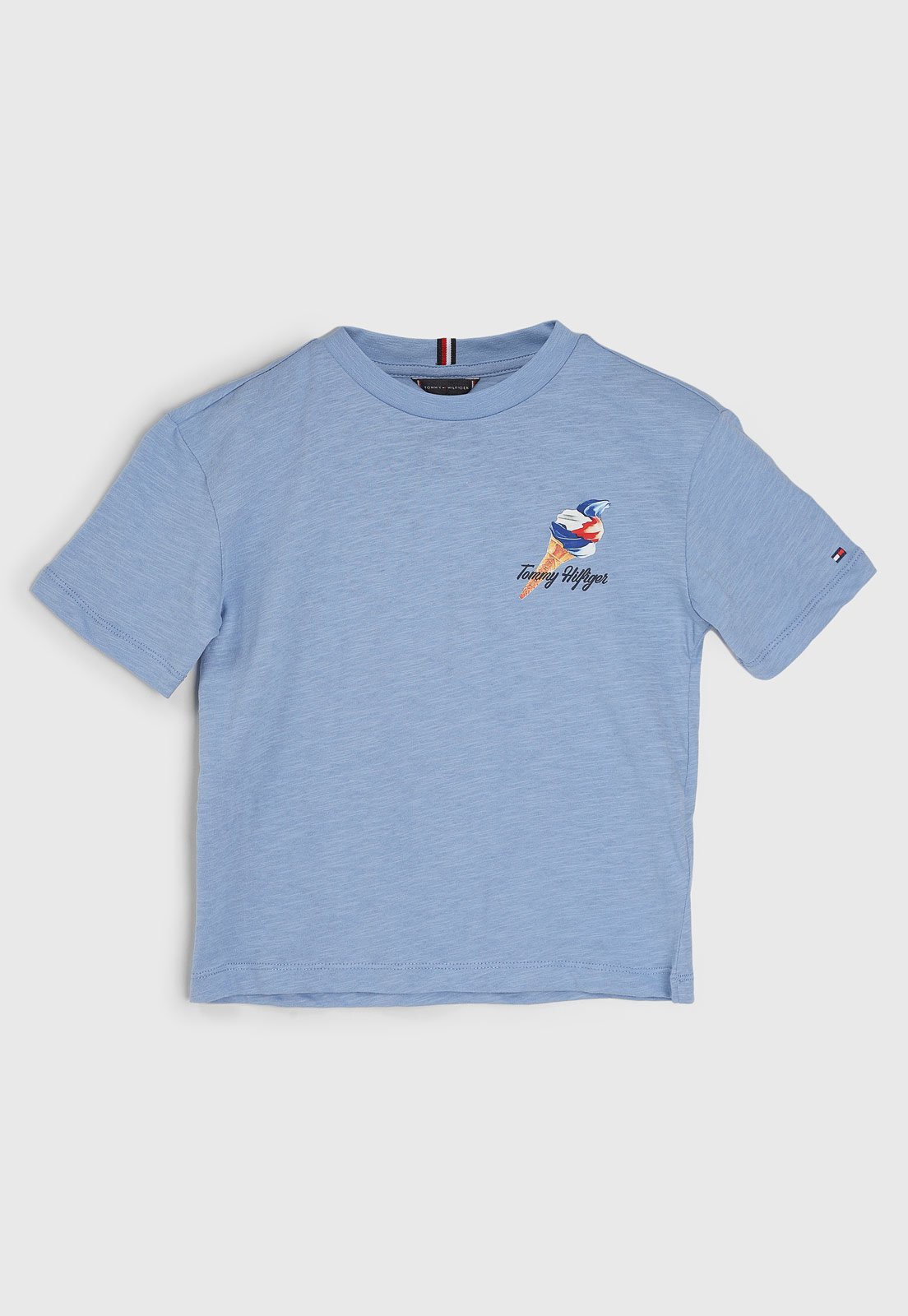 Infantil – Camiseta Manga Curta Tommy Hilfiger Sorvete Azul
