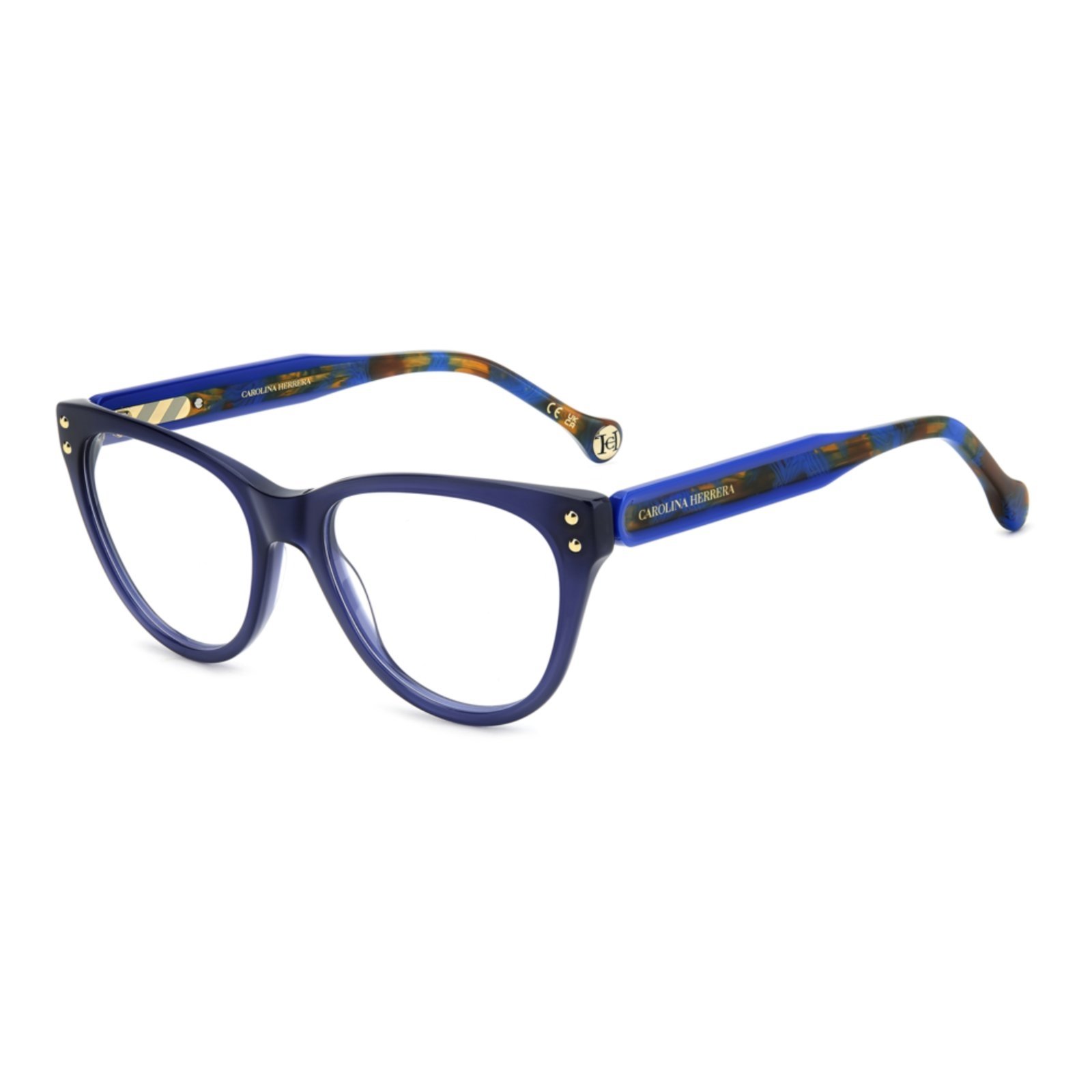 Armação de Óculos Carolina Herrera Her 0256 Pjp – Azul 53