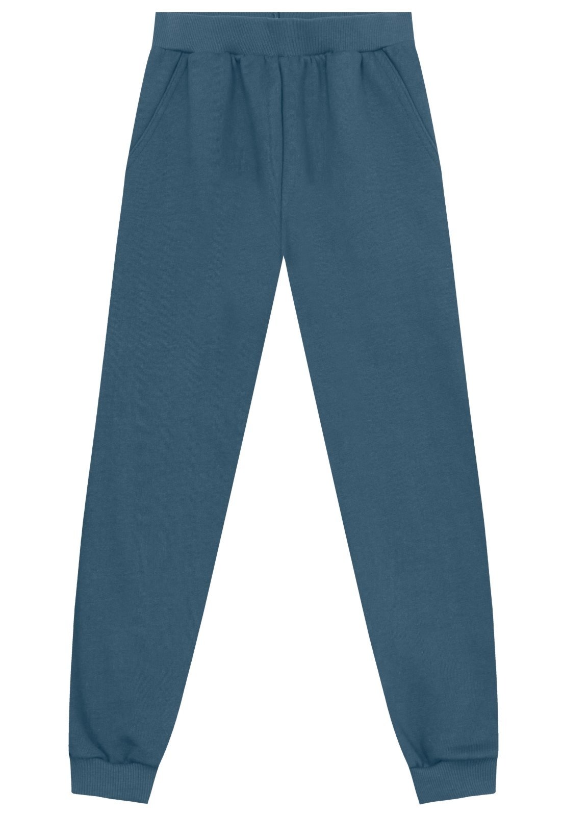 Infantil - Calça jogger unissex em moletom brandili Azul