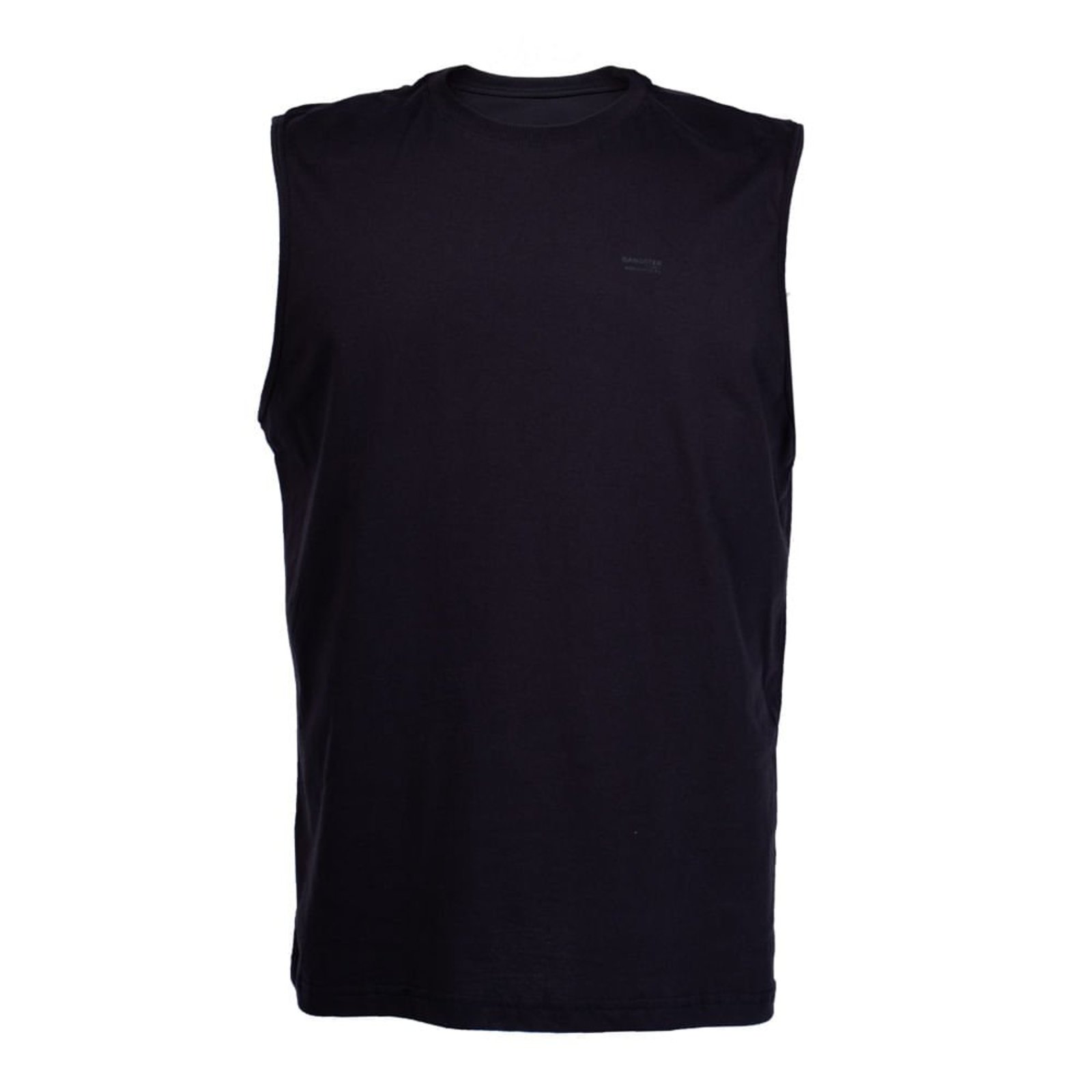 Regata Masculina Plus Size Gangster Malha Azul Escuro