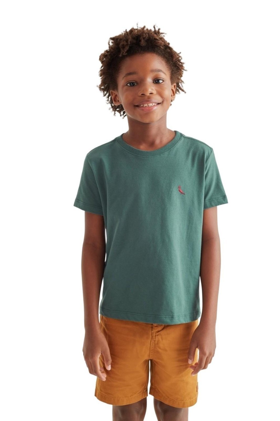 Infantil - Camiseta Brasa Pica-Pau Bordado Reserva Mini Verde