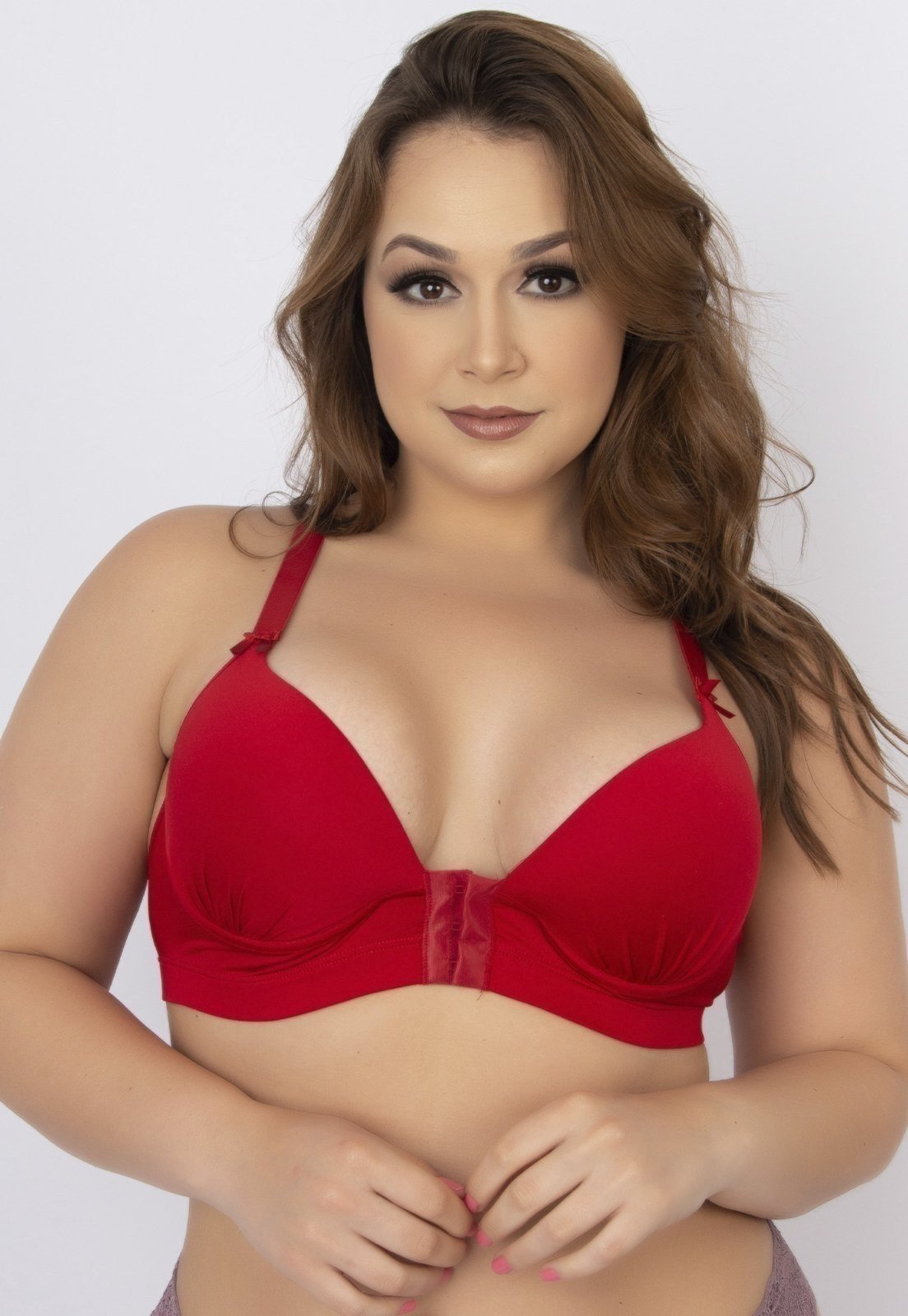 Soutien Feminino Lingerie WLS Modas Bojo Reforçado Nadador