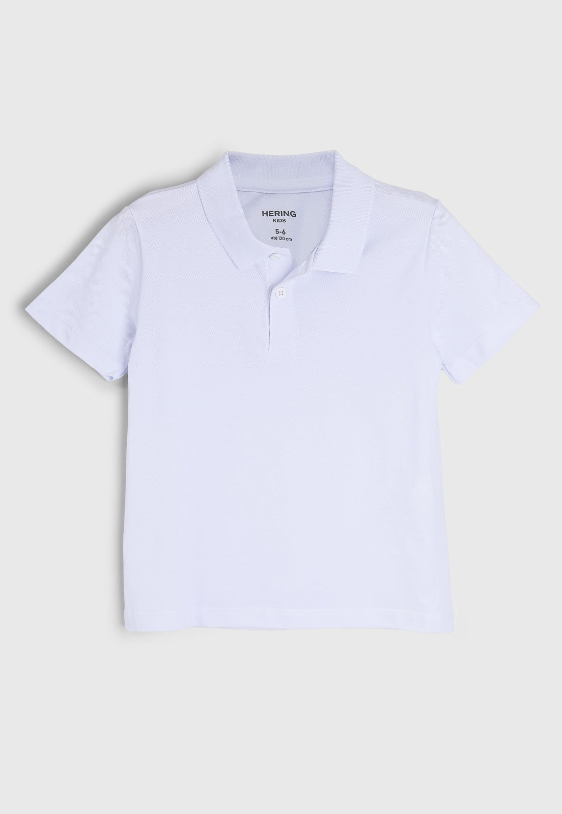 Infantil - Camisa Polo Hering Classica Branca