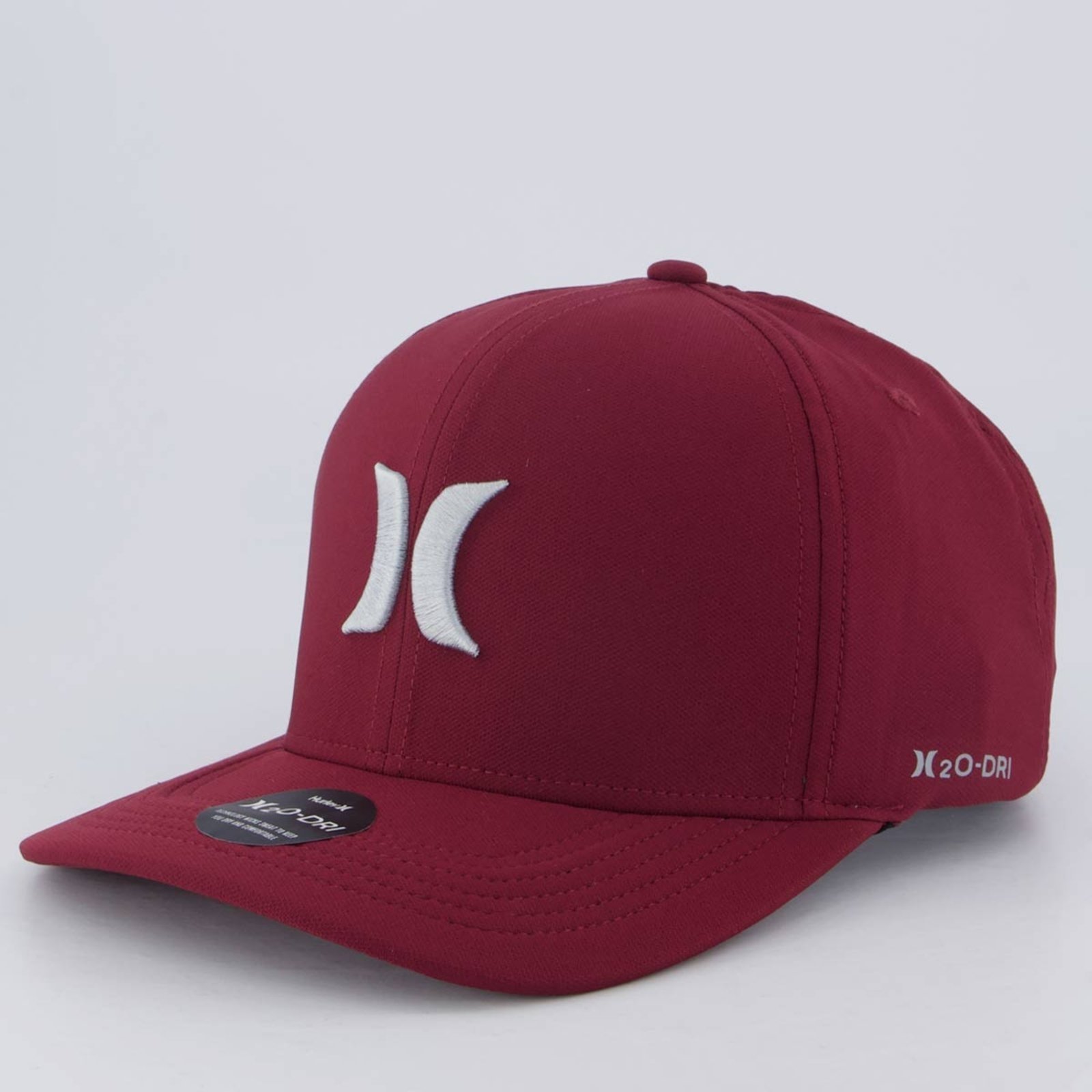 Vista 2 Boné Hurley Icon I Vinho hurley vermelho