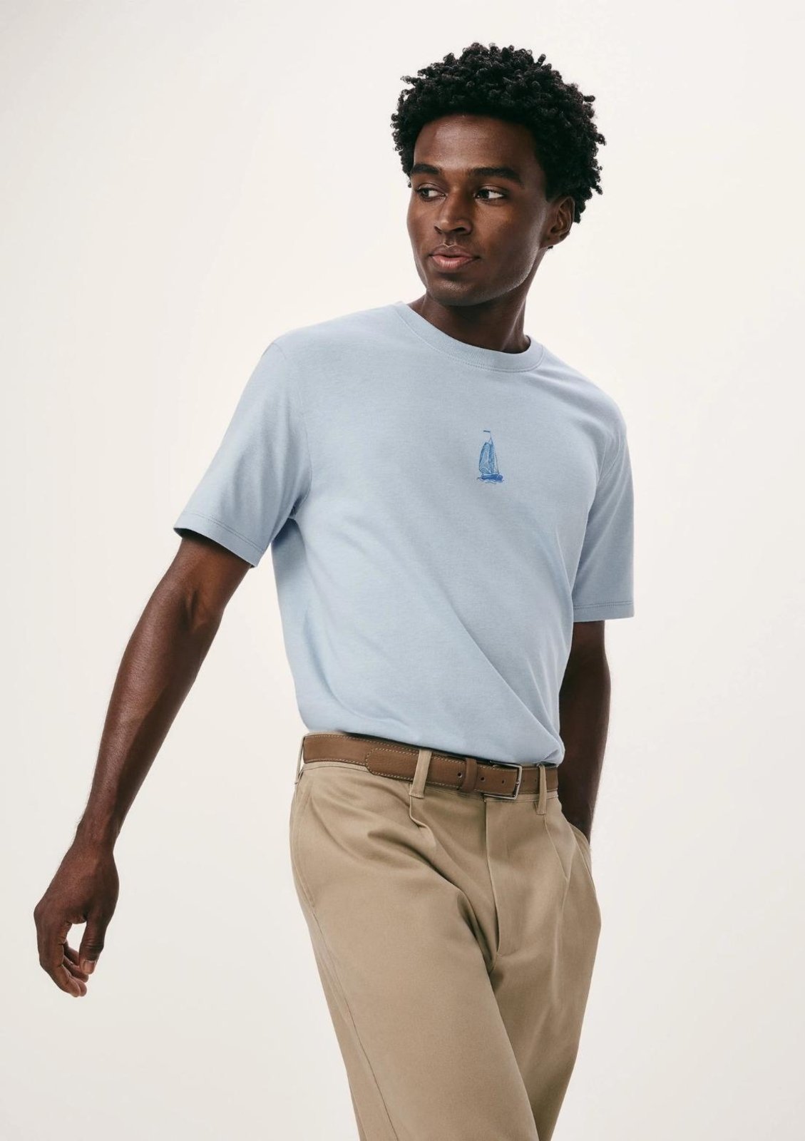 Camiseta Masculina Manga Curta Com Estampa