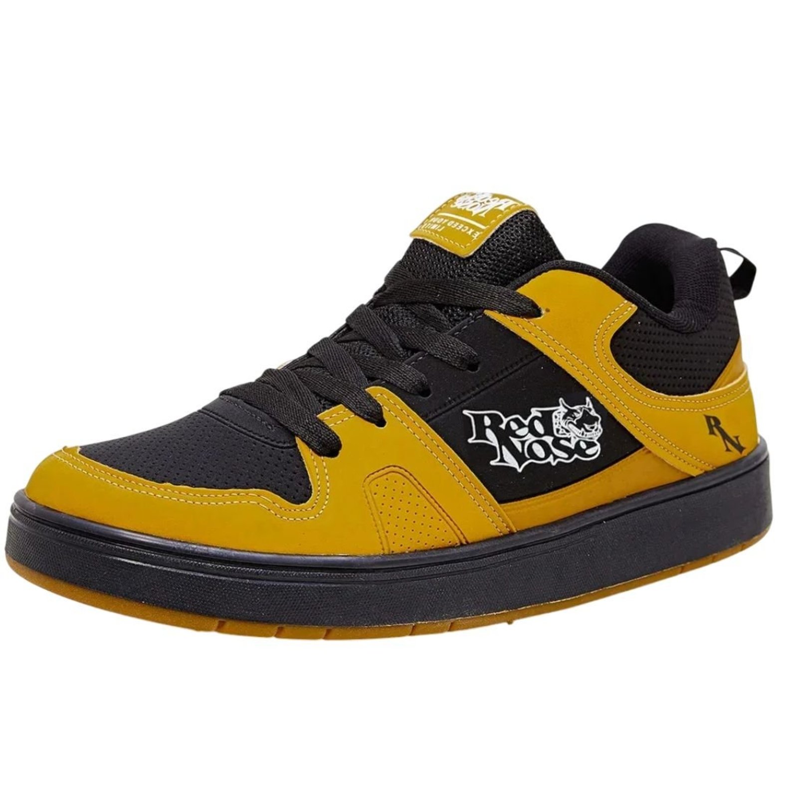 Tenis Masculino Skatista Conforto Estilo Moderno Red Nose