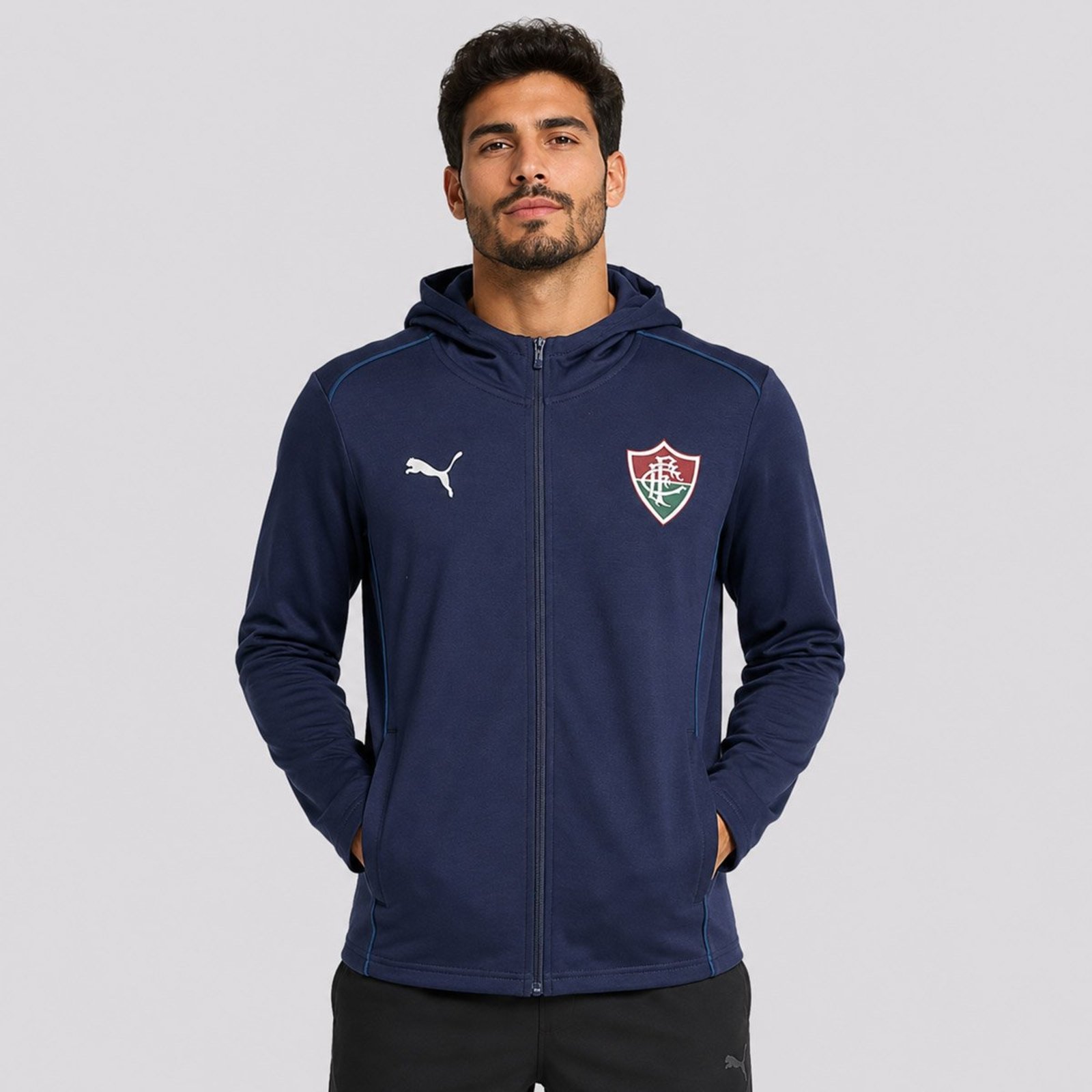 Jaqueta Puma Fluminense Casual 2026 Marinho