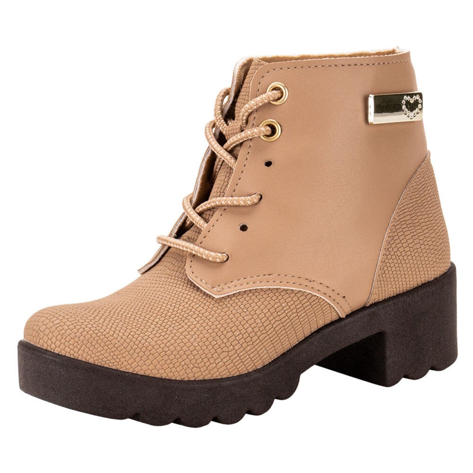 Infantil – Bota Coturno Kidy 0280090 A1120280 Laranja