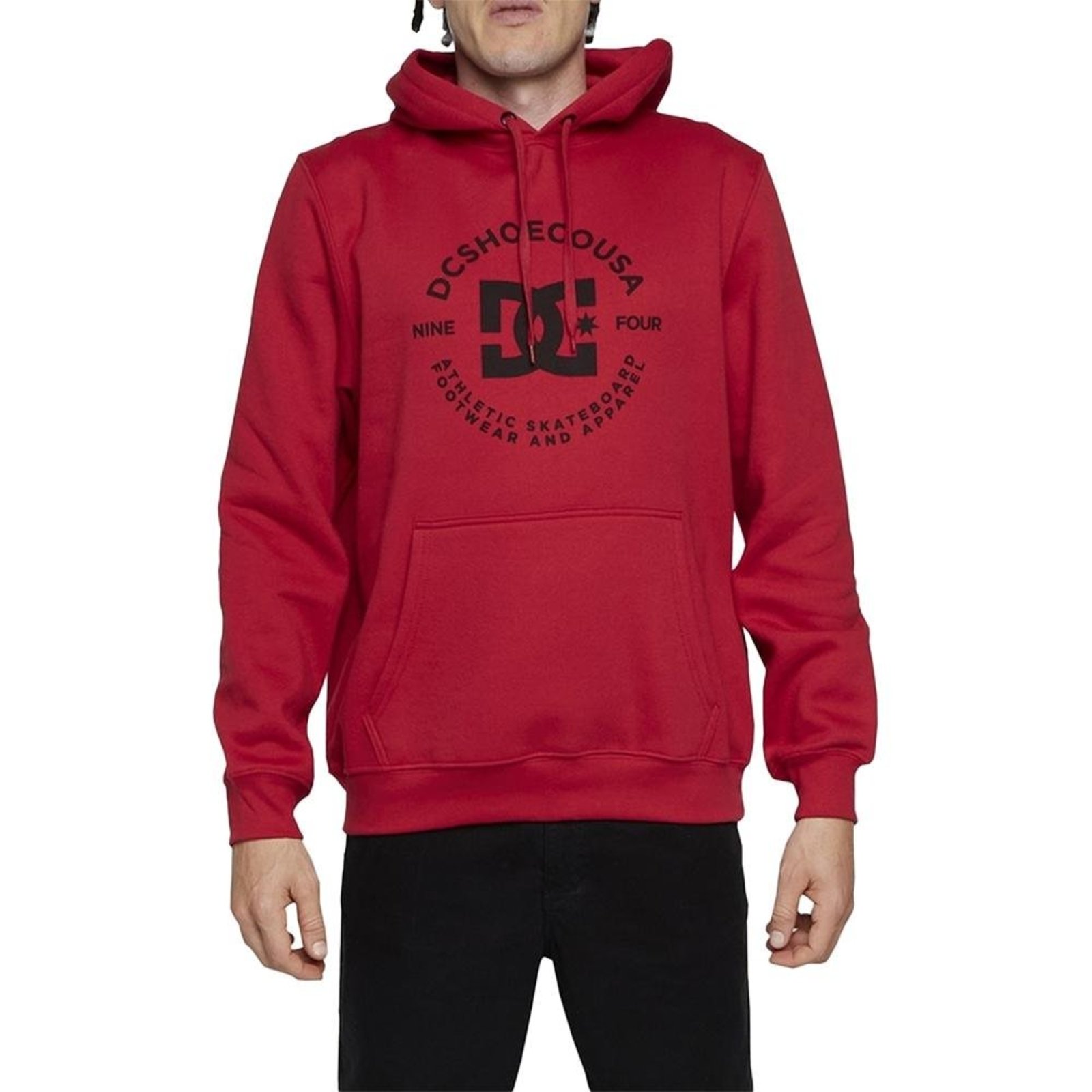 Moletom DC Shoes Canguru DC Star Pilot 280G WT24 Vermelho