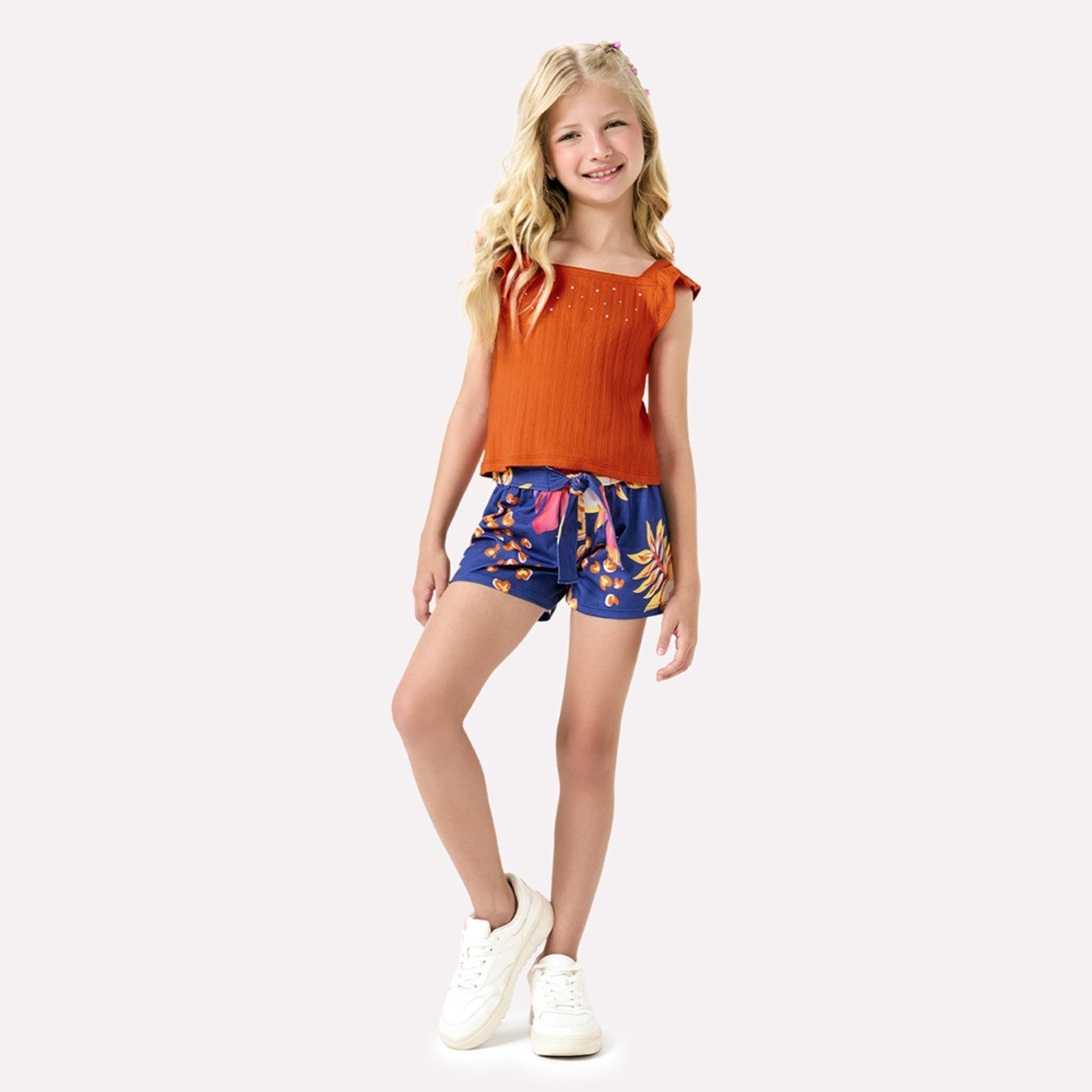 Infantil - Conjunto Menina Strass Kyly