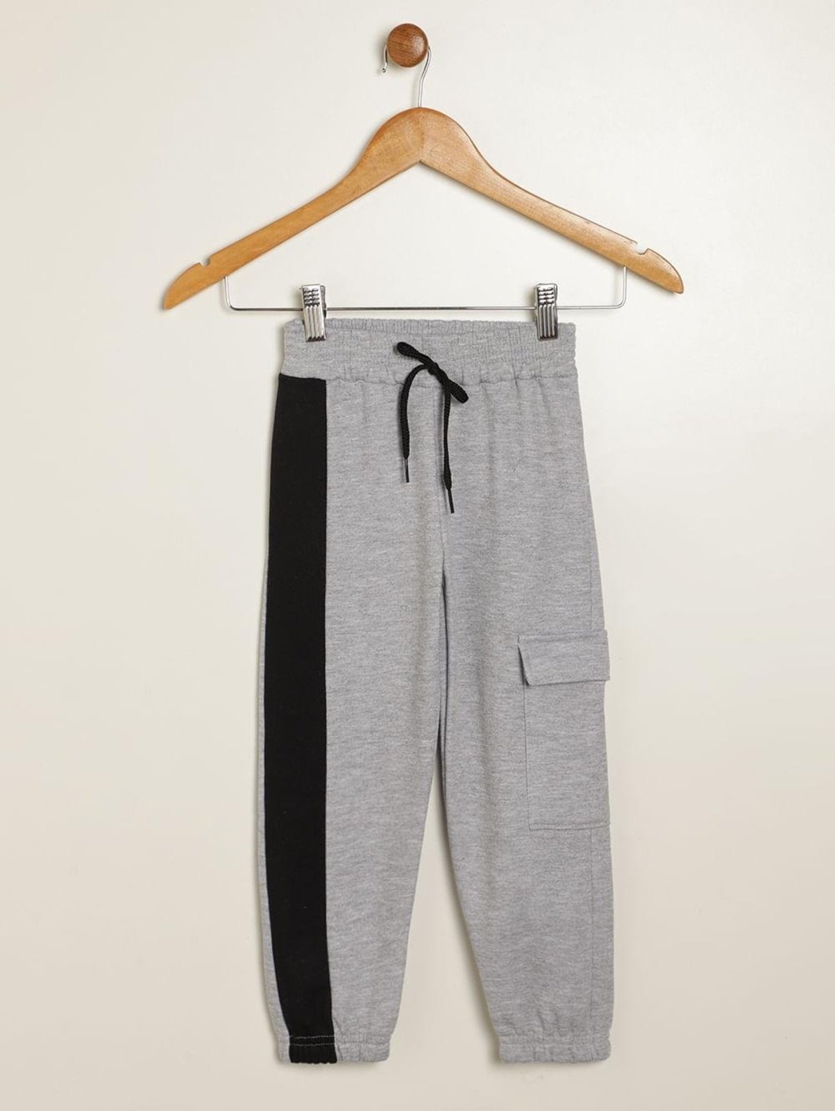 Infantil - Calça Moletom Jogger Para Menino - MESCLA