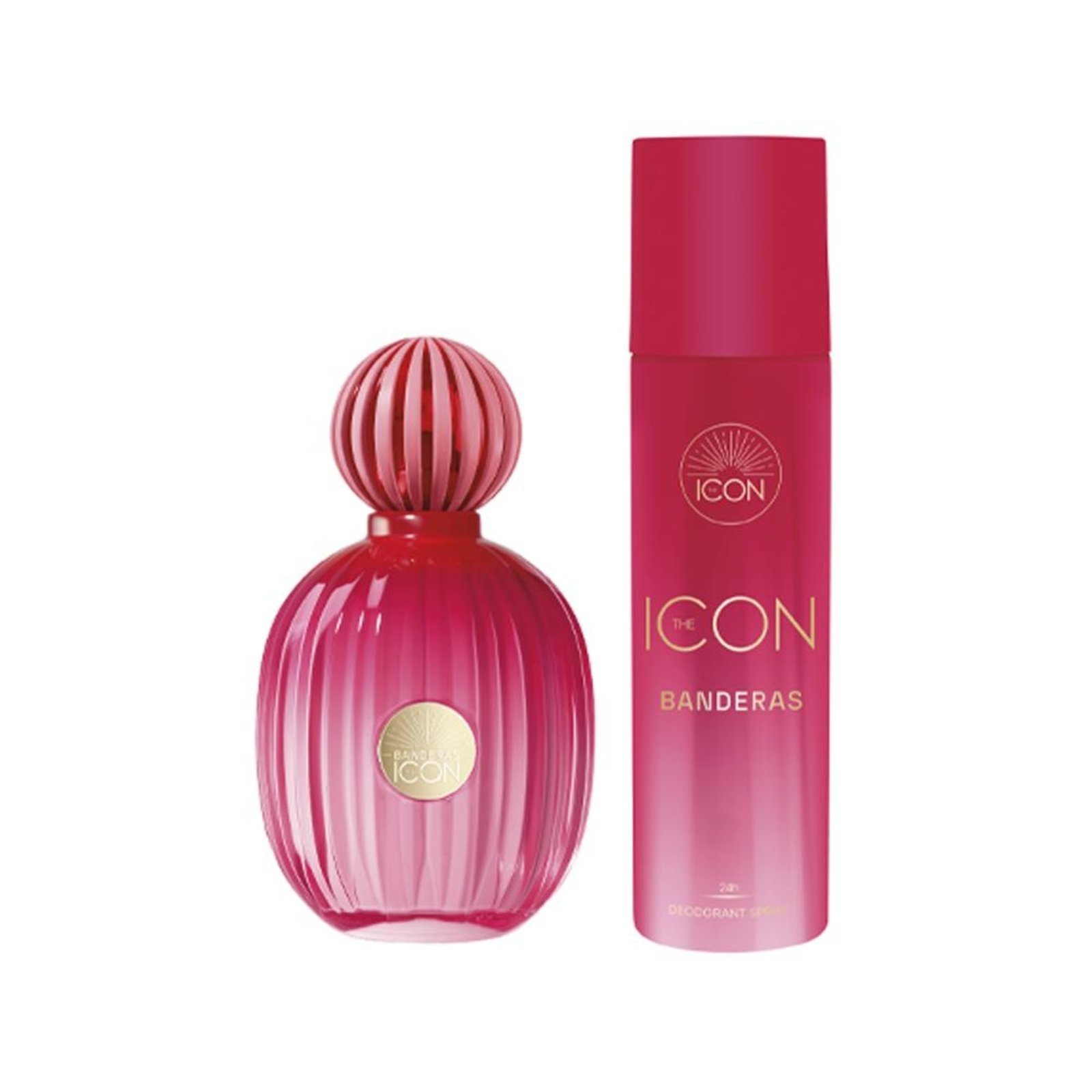 Vista 3 Kit Banderas The Icon Eau de Parfum For Women 100ml +Desodorante 150ml incolor incolor