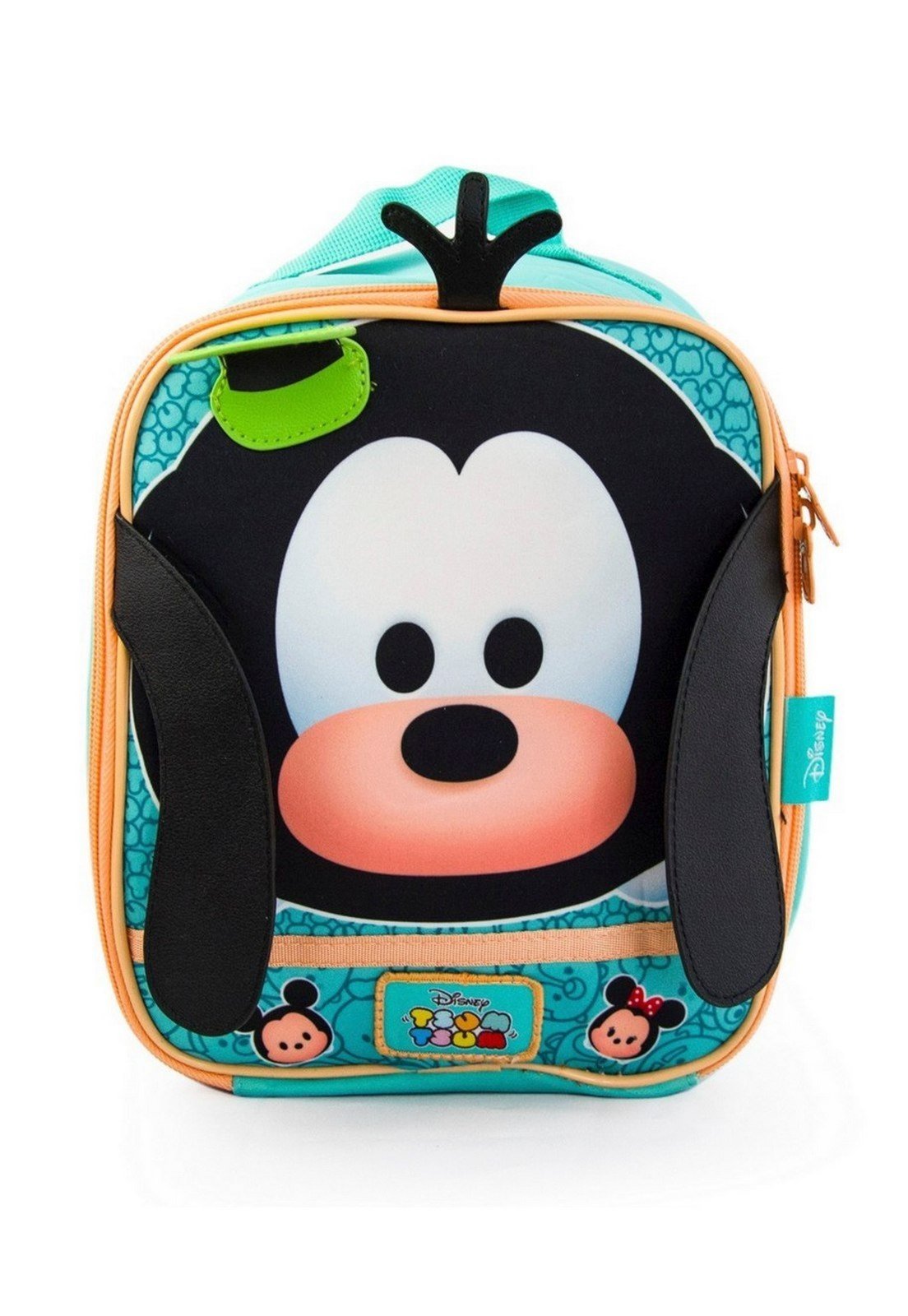 Vista 2 Infantil - Lancheira Pateta Escolar Disney Masculina Resistente verde Disney verde