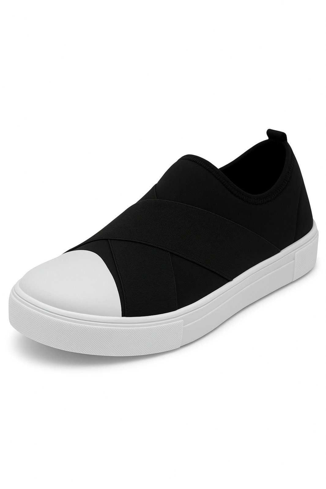 Vista 3 Infantil - Tênis Casual Faixas VIDA COSTEIRA preto