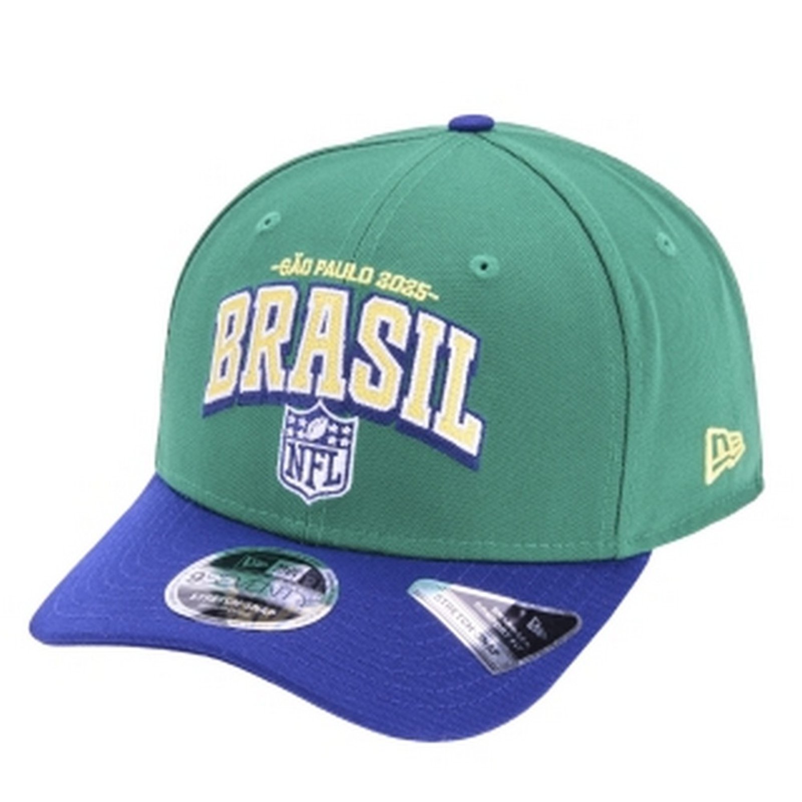 Boné New Era 9seventy Stretch Snap NFL Verde
