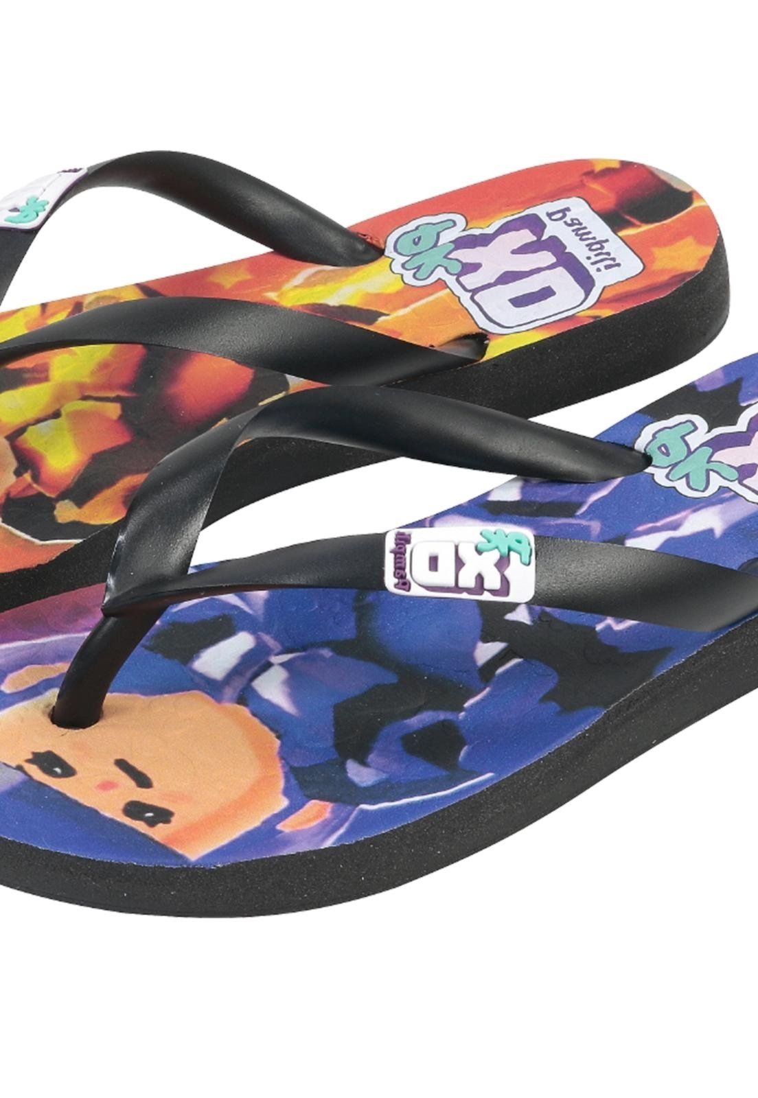 Vista 3 Infantil - Chinelo PKxd Vermelho Pampili PKT azul PKT azul